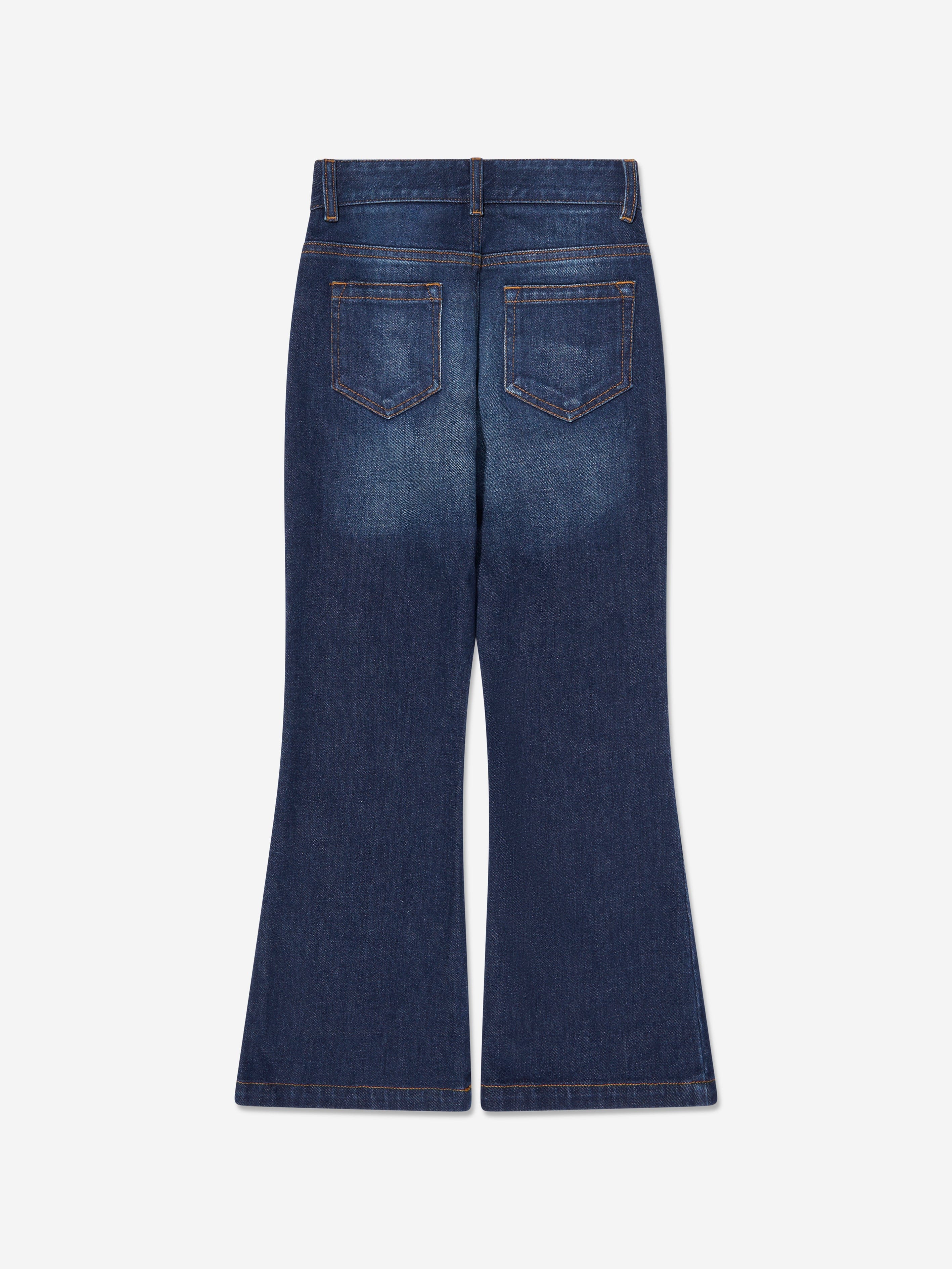 Chloé Girls Denim Jeans in Blue