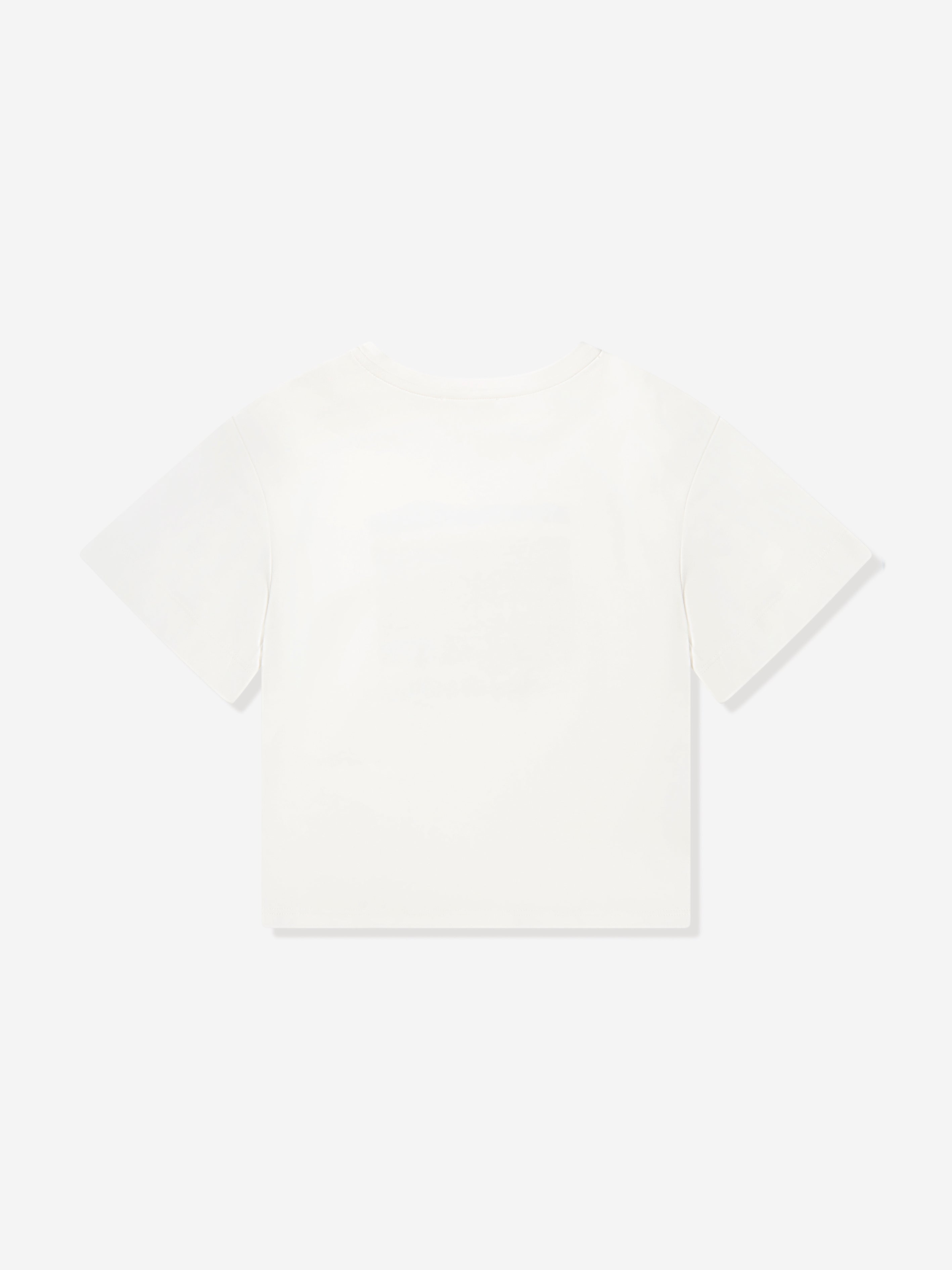 Chloé Girls Illustrated T-Shirt in Ivory