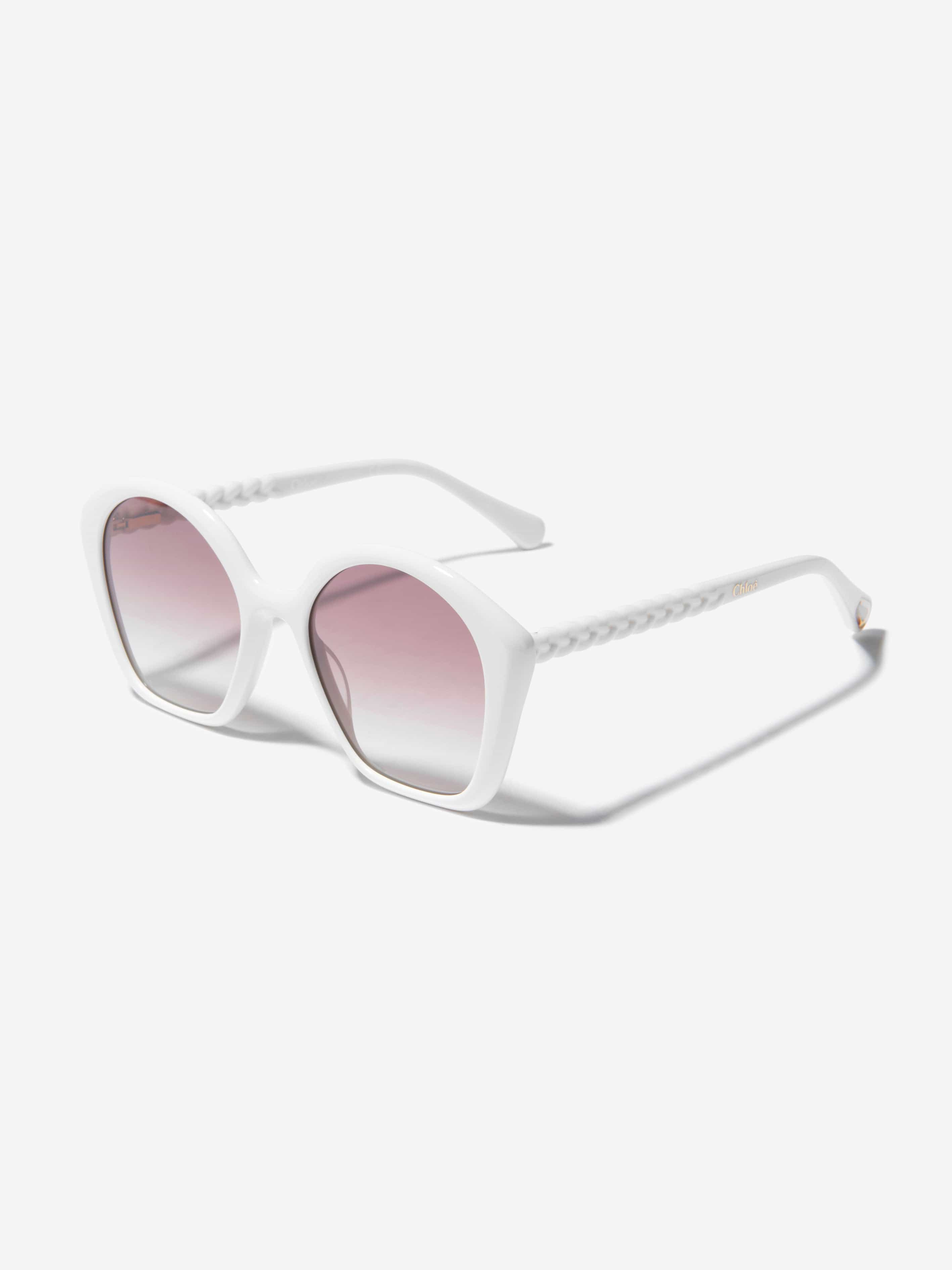 Chloé Girls Geometrical Gradient Sunglassses