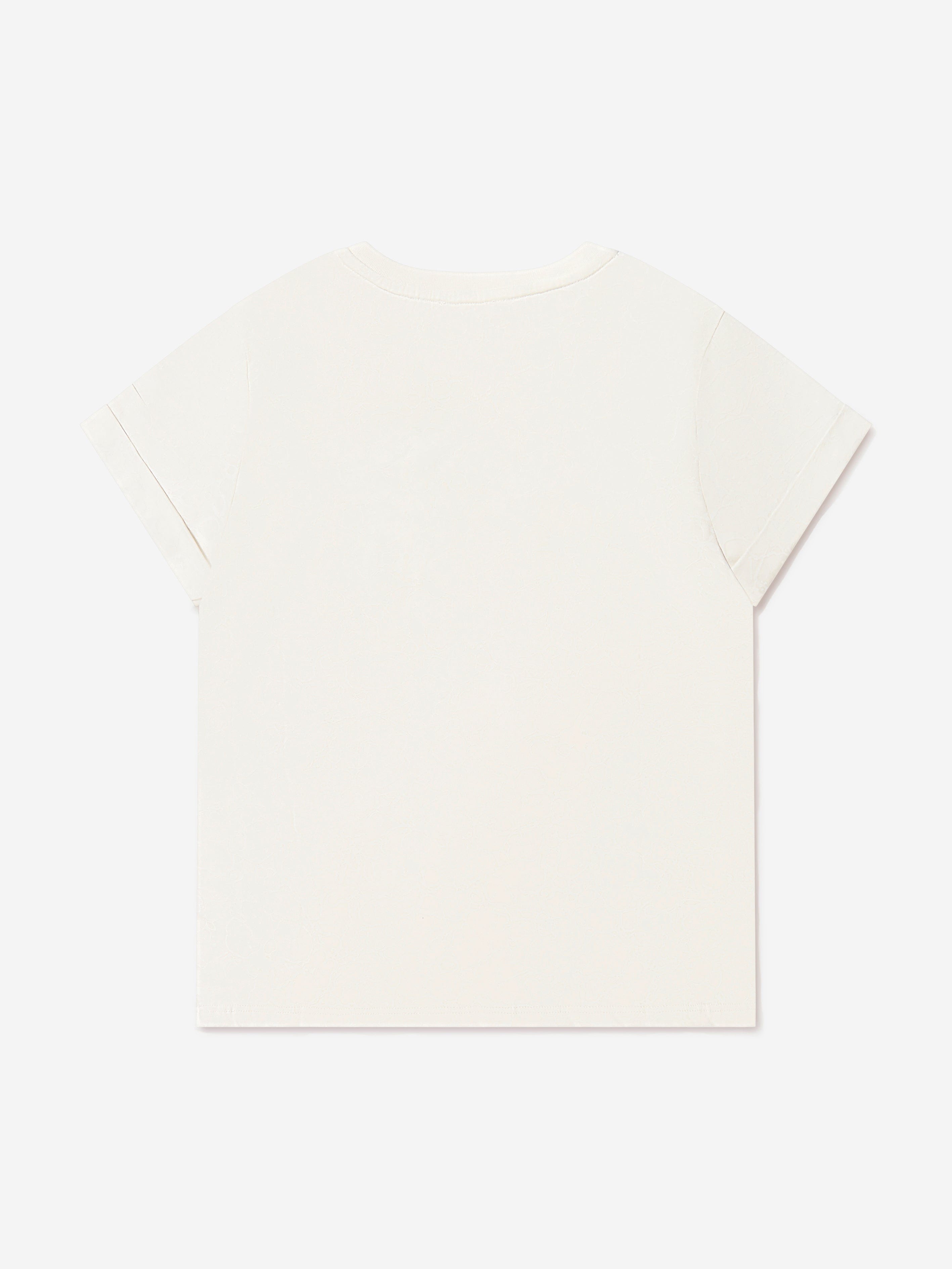 Chloé Girls Marble Print T-Shirt