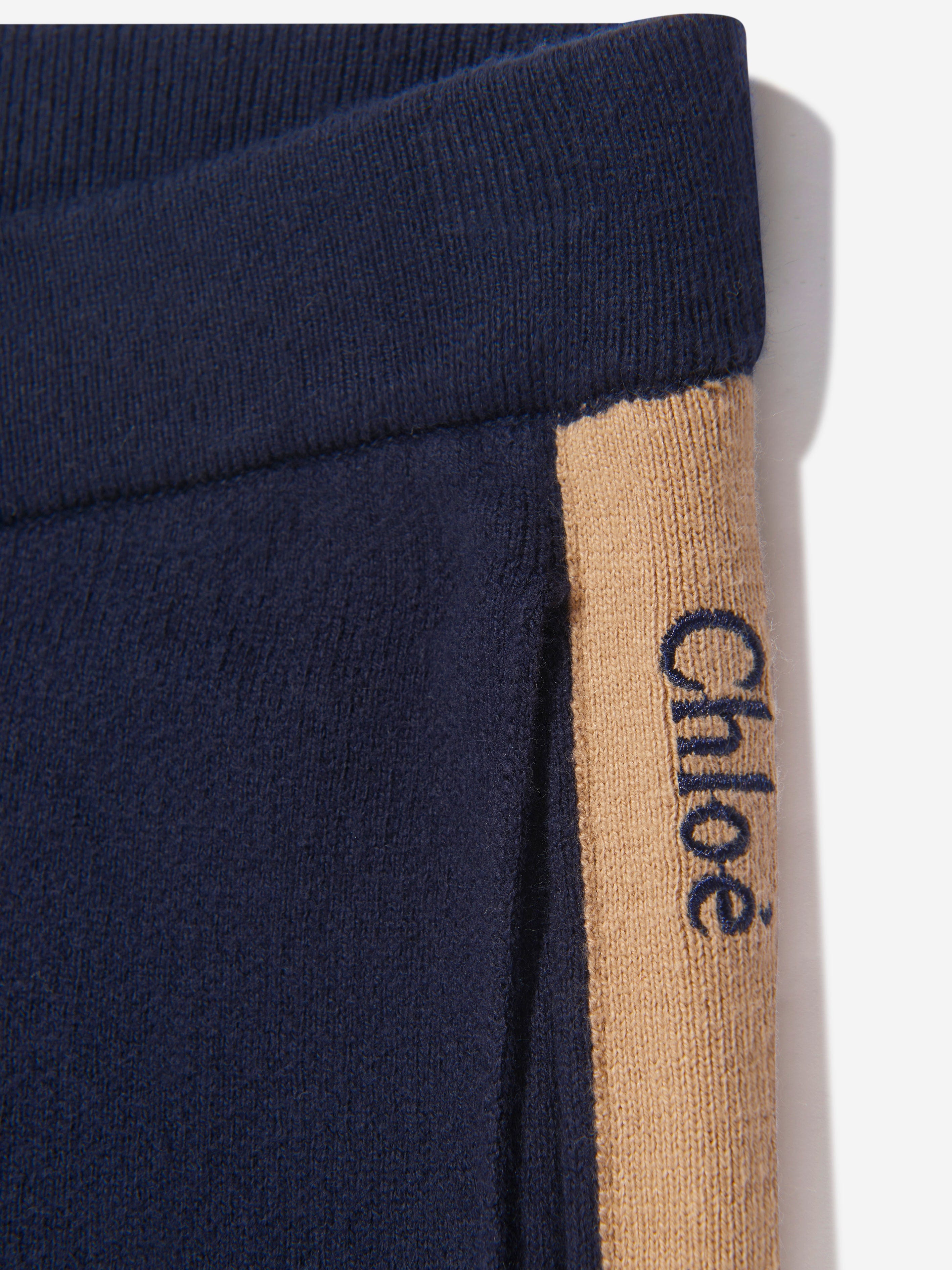 Chloé Girls Organic Cotton Joggers