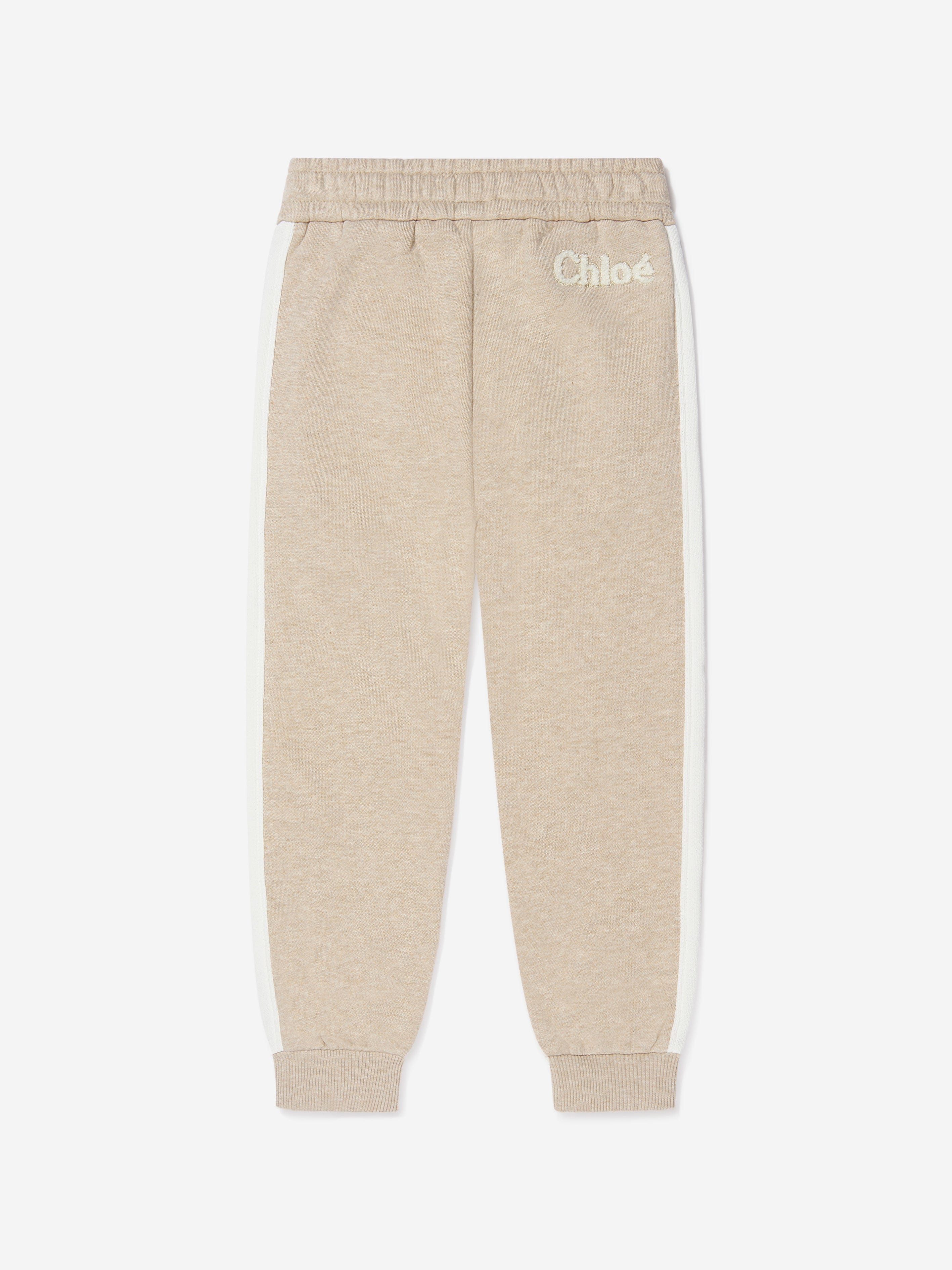 Chloé Girls Organic Cotton Joggers