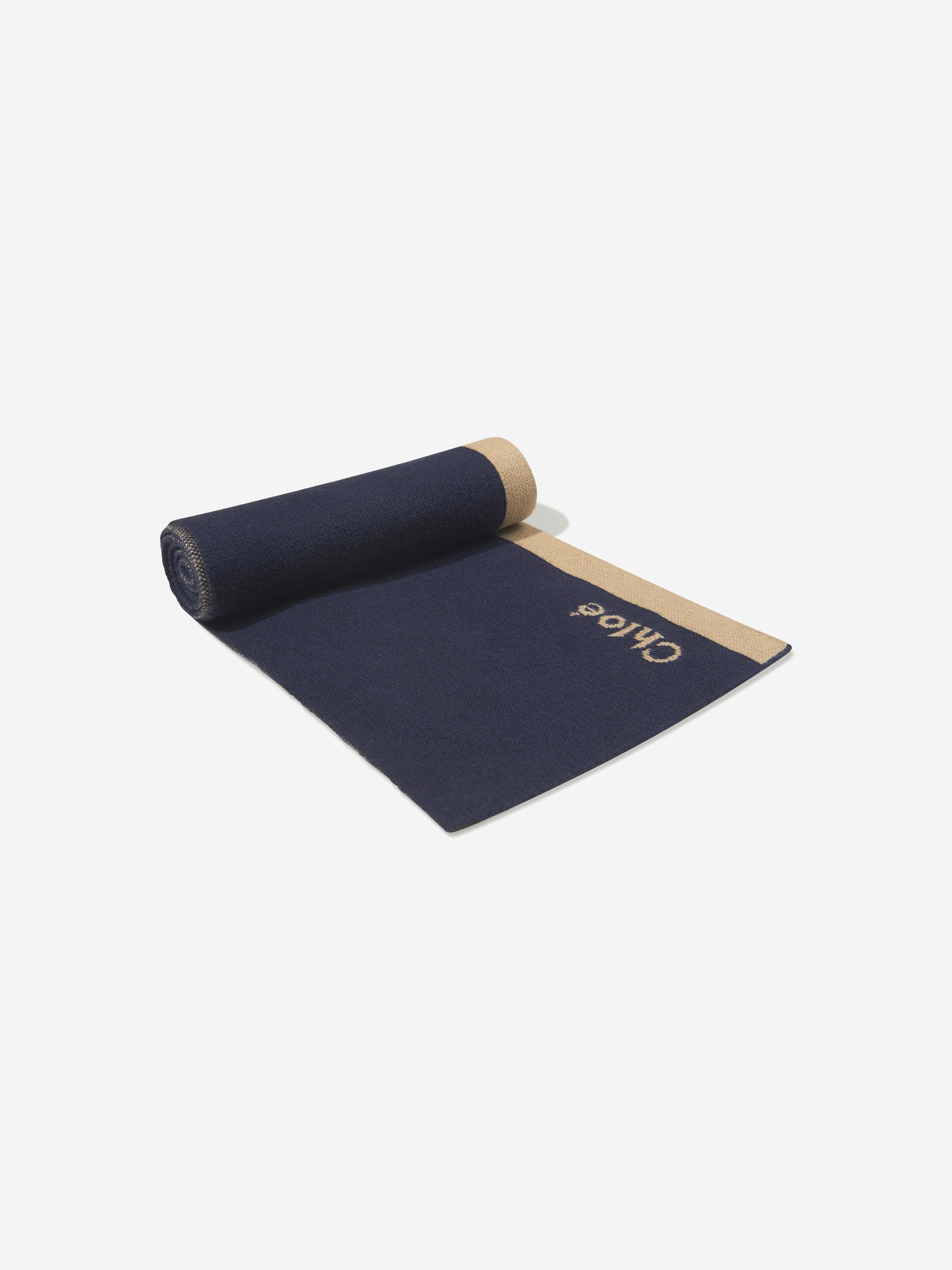 Chloé Girls Knitted Logo Scarf