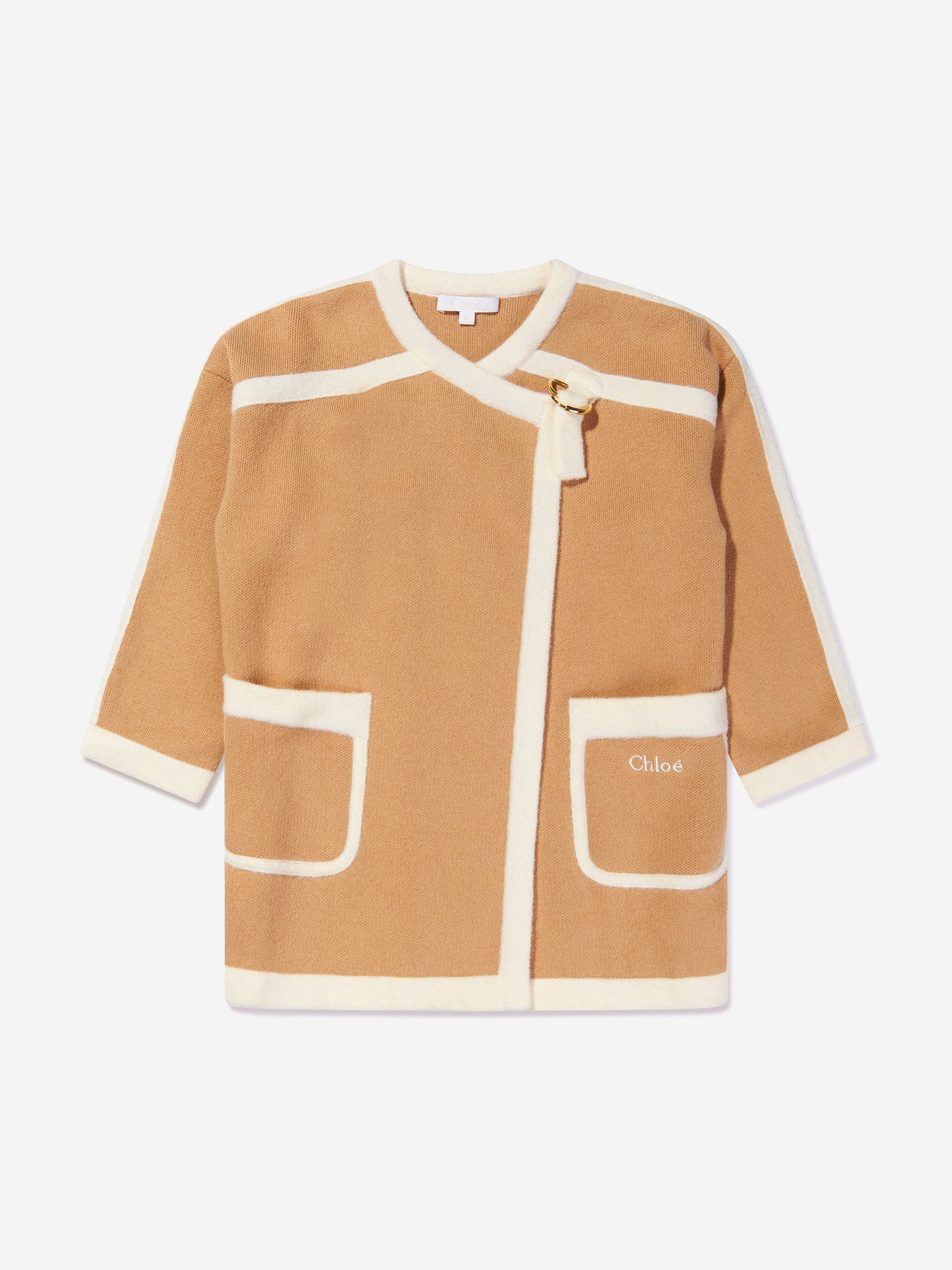 Chloé Girls Knitted Coat