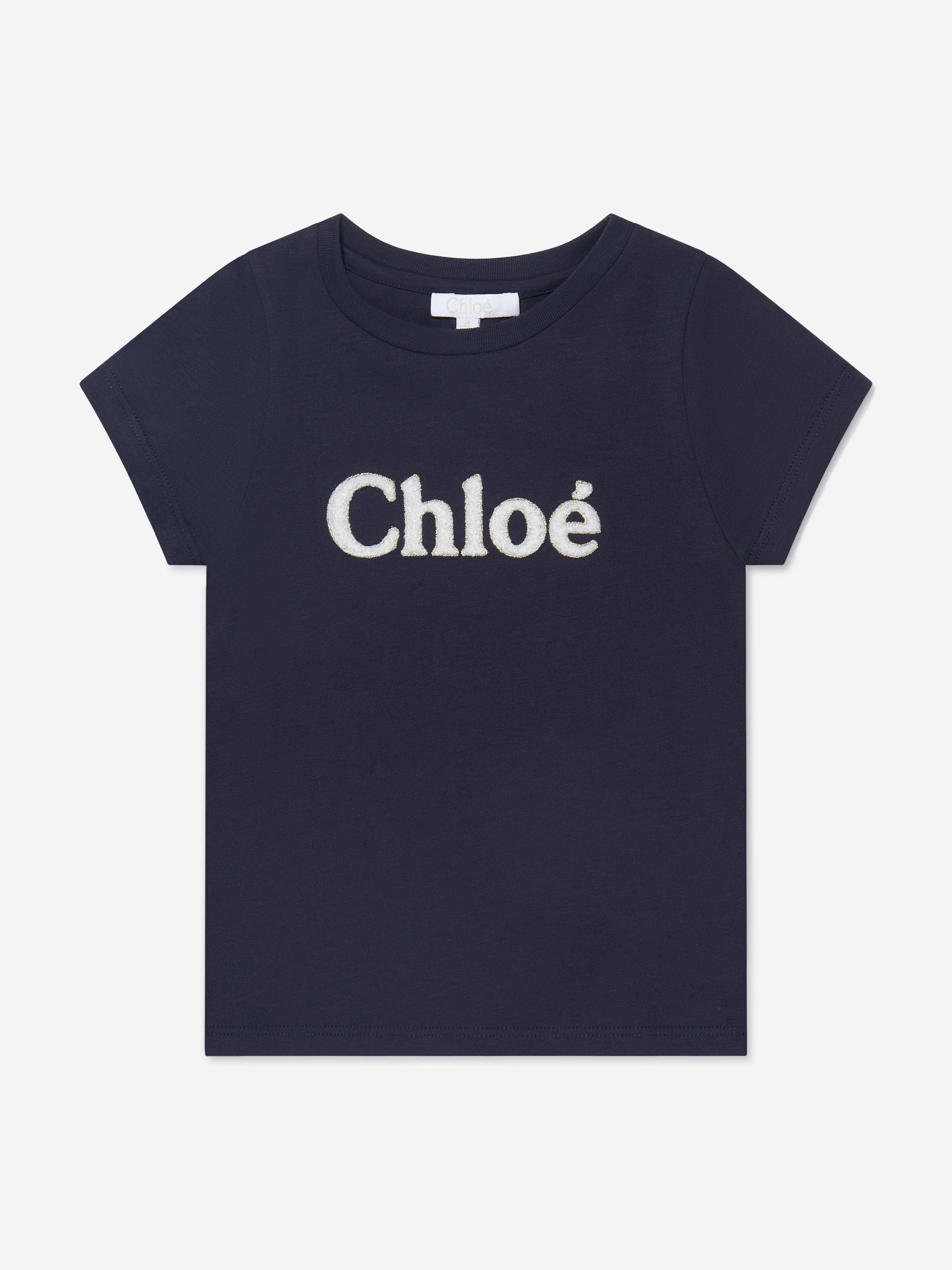 Chloé Girls Organic Cotton T-Shirt