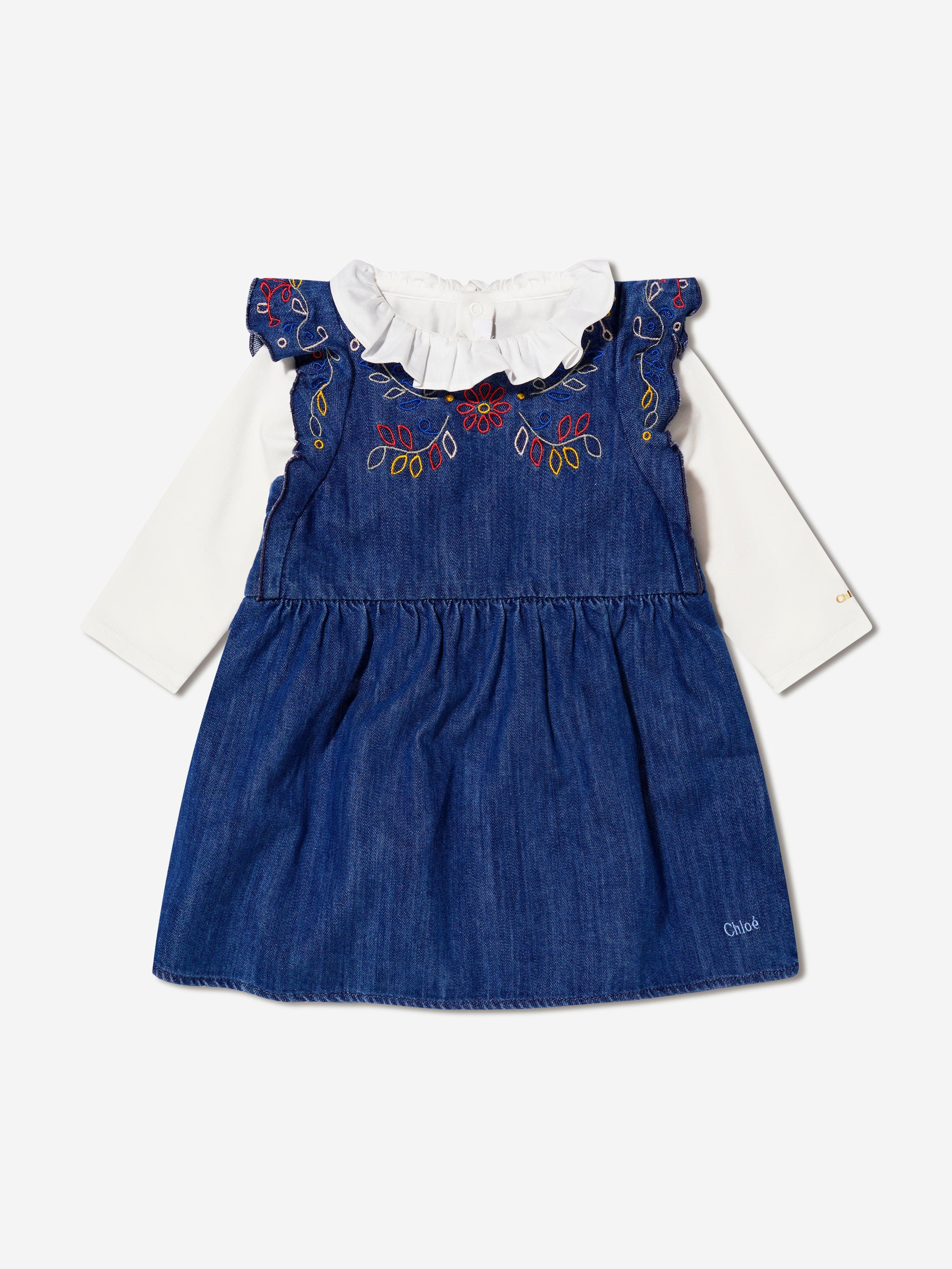 Chloé Baby Girls Dress Gift Set ( 3 Piece)