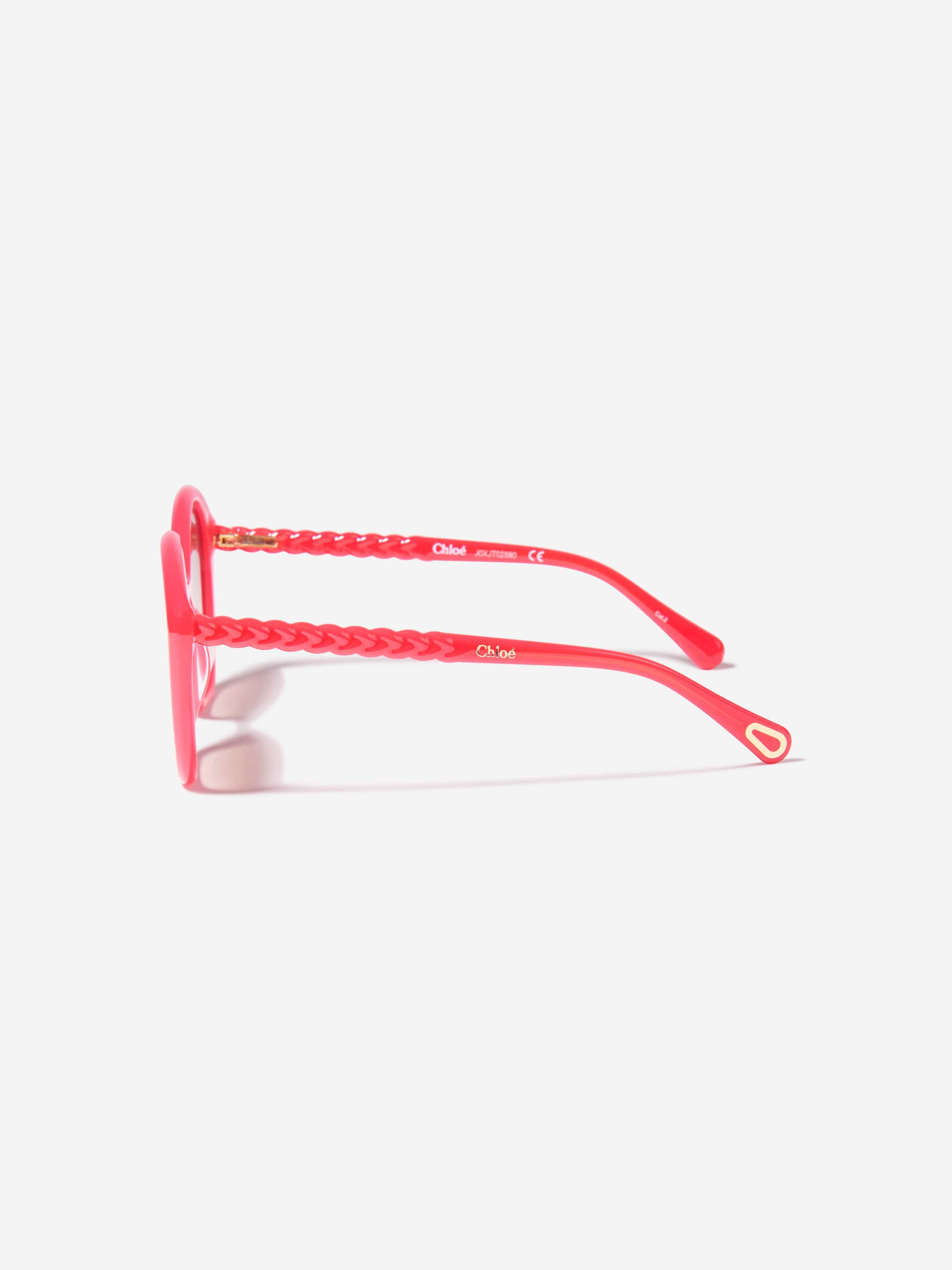 Chloé Girls Geometrical Gradient Sunglassses