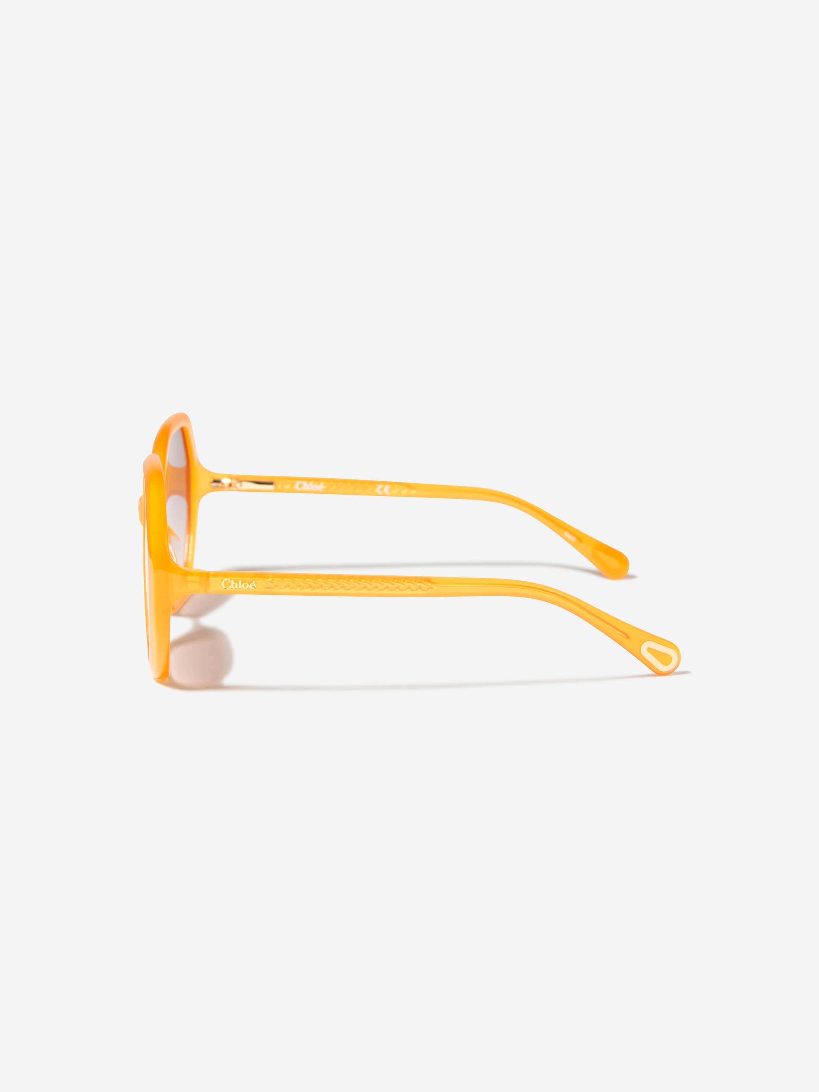 Chloé Girls Hexagonal Gradient Sunglasses