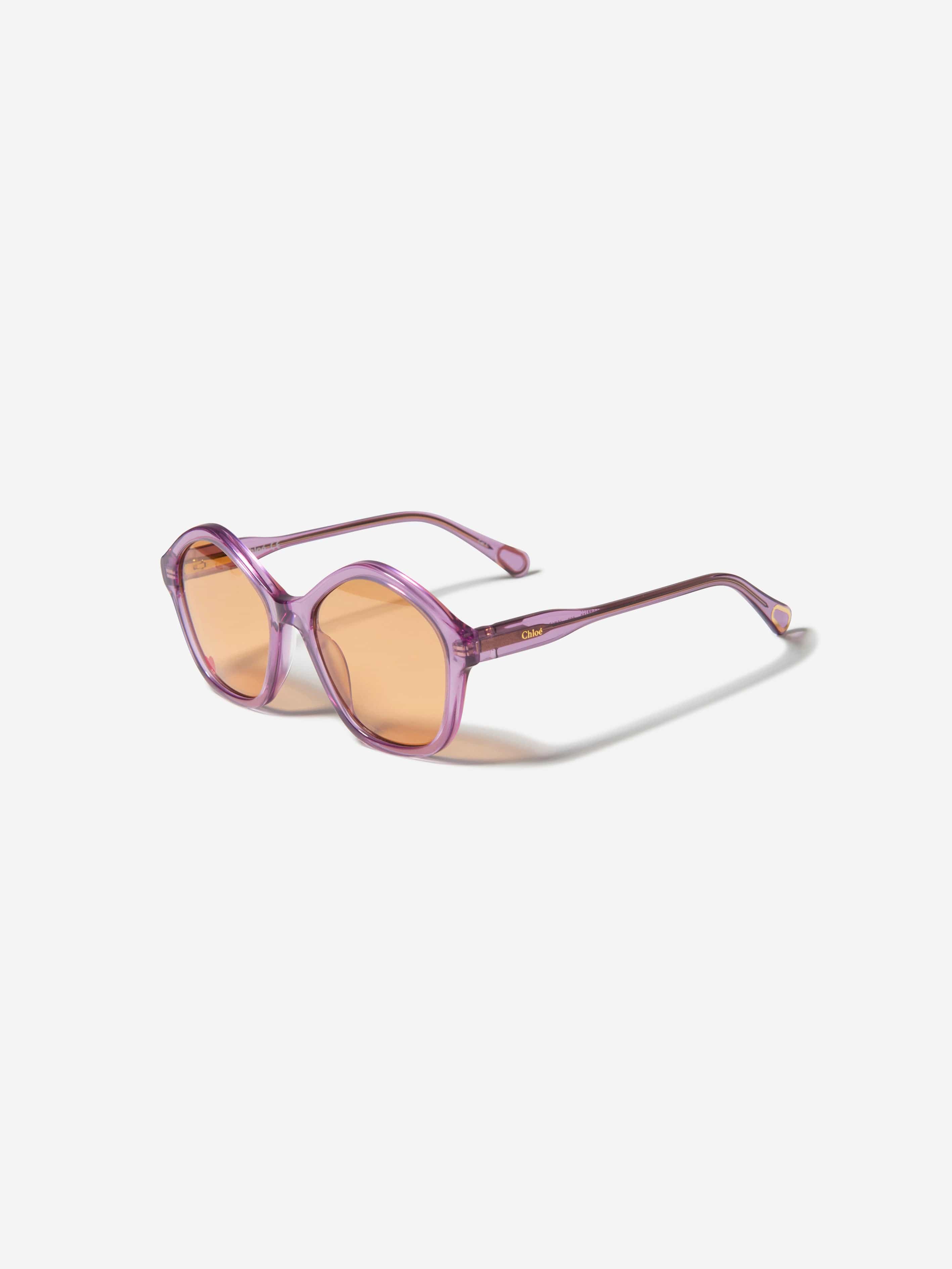 Chloé Girls Pentagonal Gradient Sunglasses