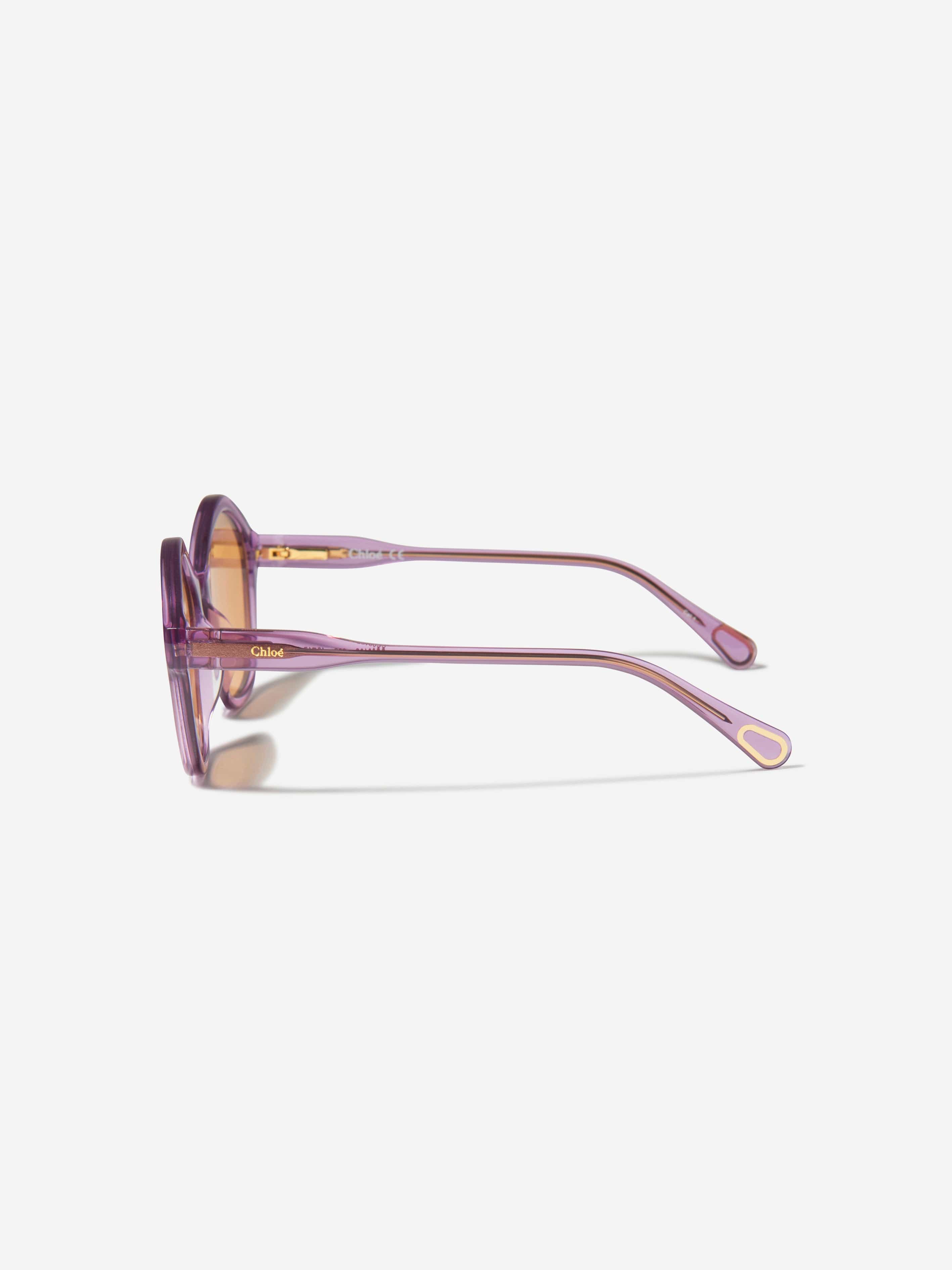 Chloé Girls Pentagonal Gradient Sunglasses