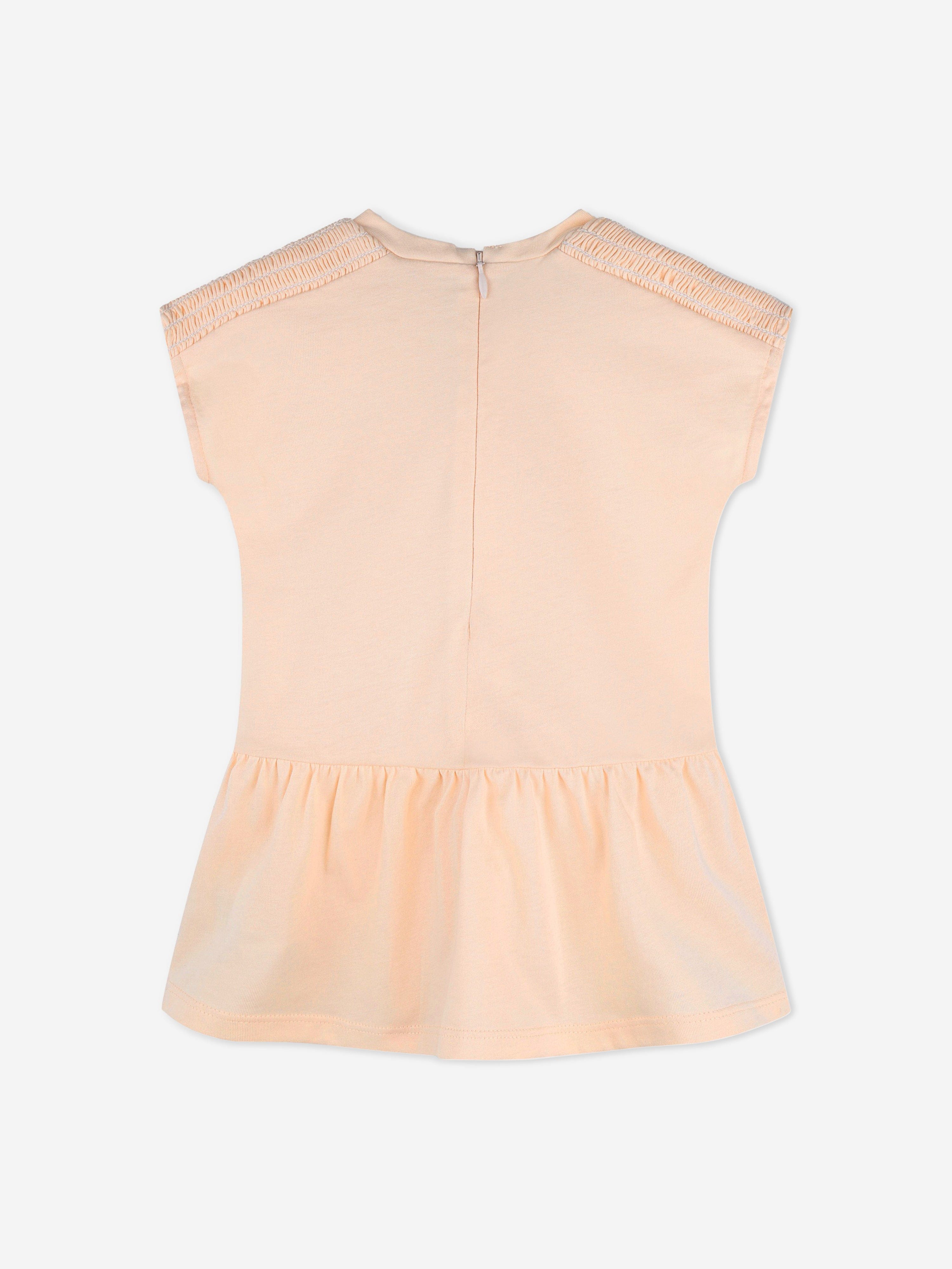 Chloé Baby Girls T-Shirt Dress in Pink