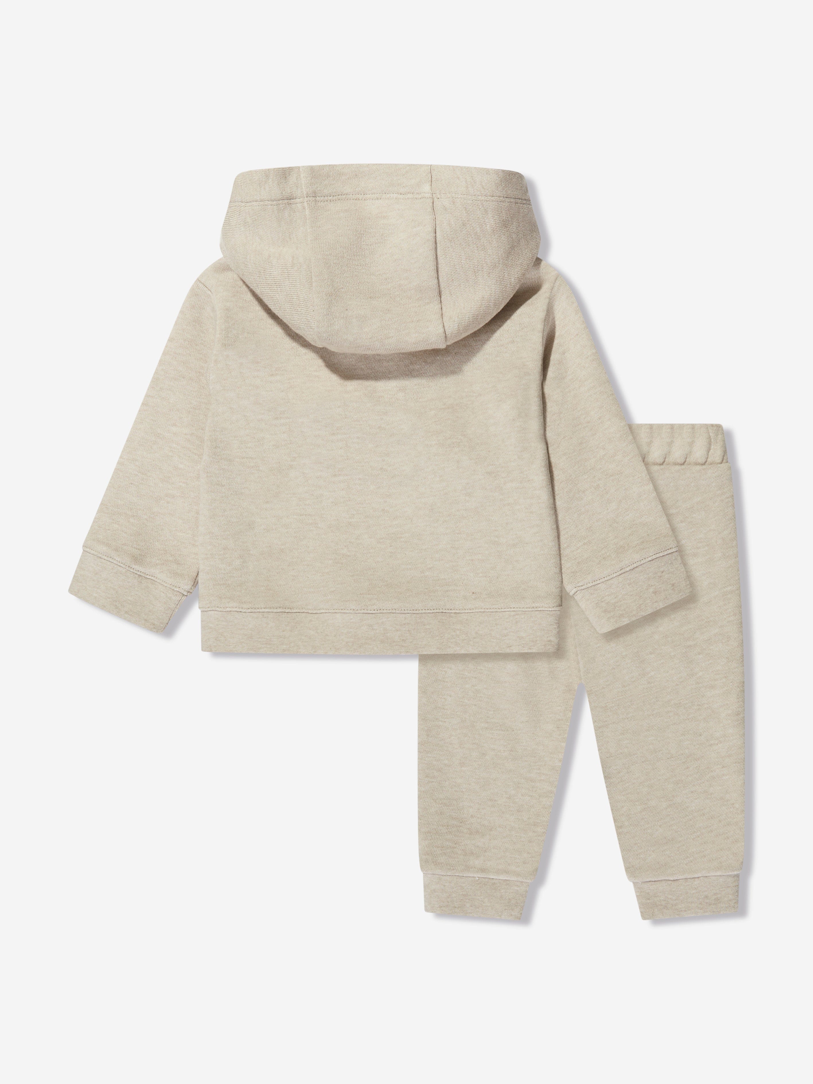 Chloé Baby Girls Logo Tracksuit in Beige