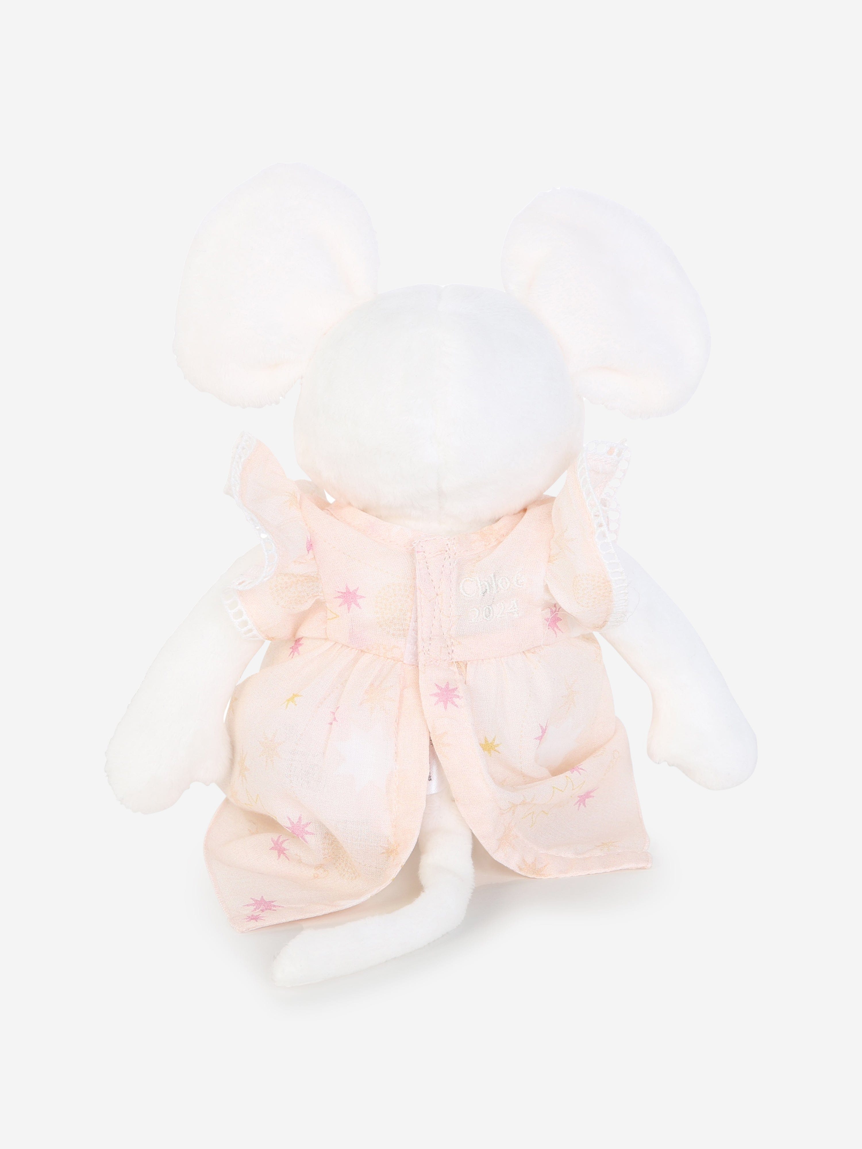 Chloé Baby Girls Dress And Soft Toy Gift Set in Pink