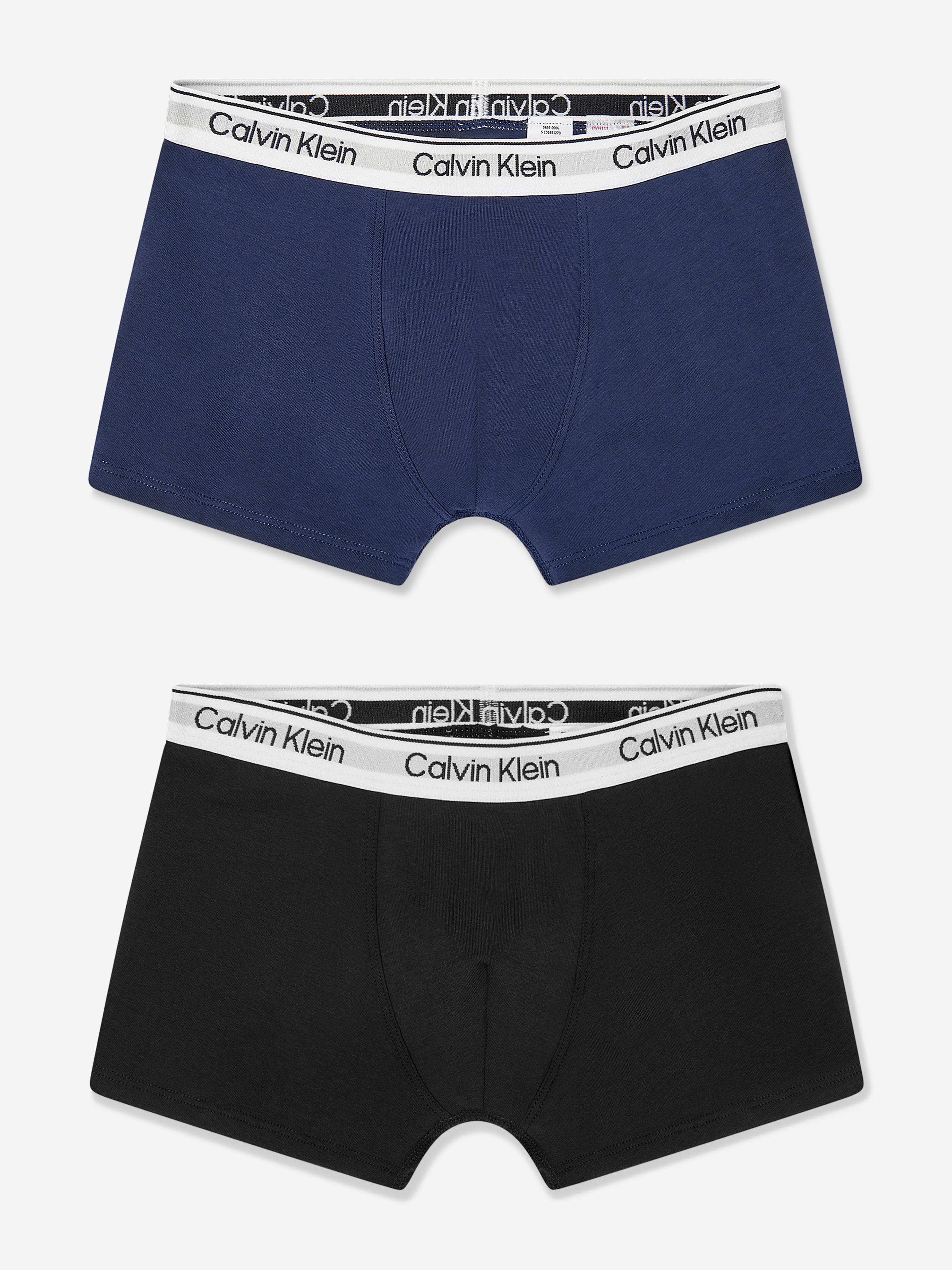 Calvin Klein Boys 2 Pack Boxer Shorts Set in Multicolour