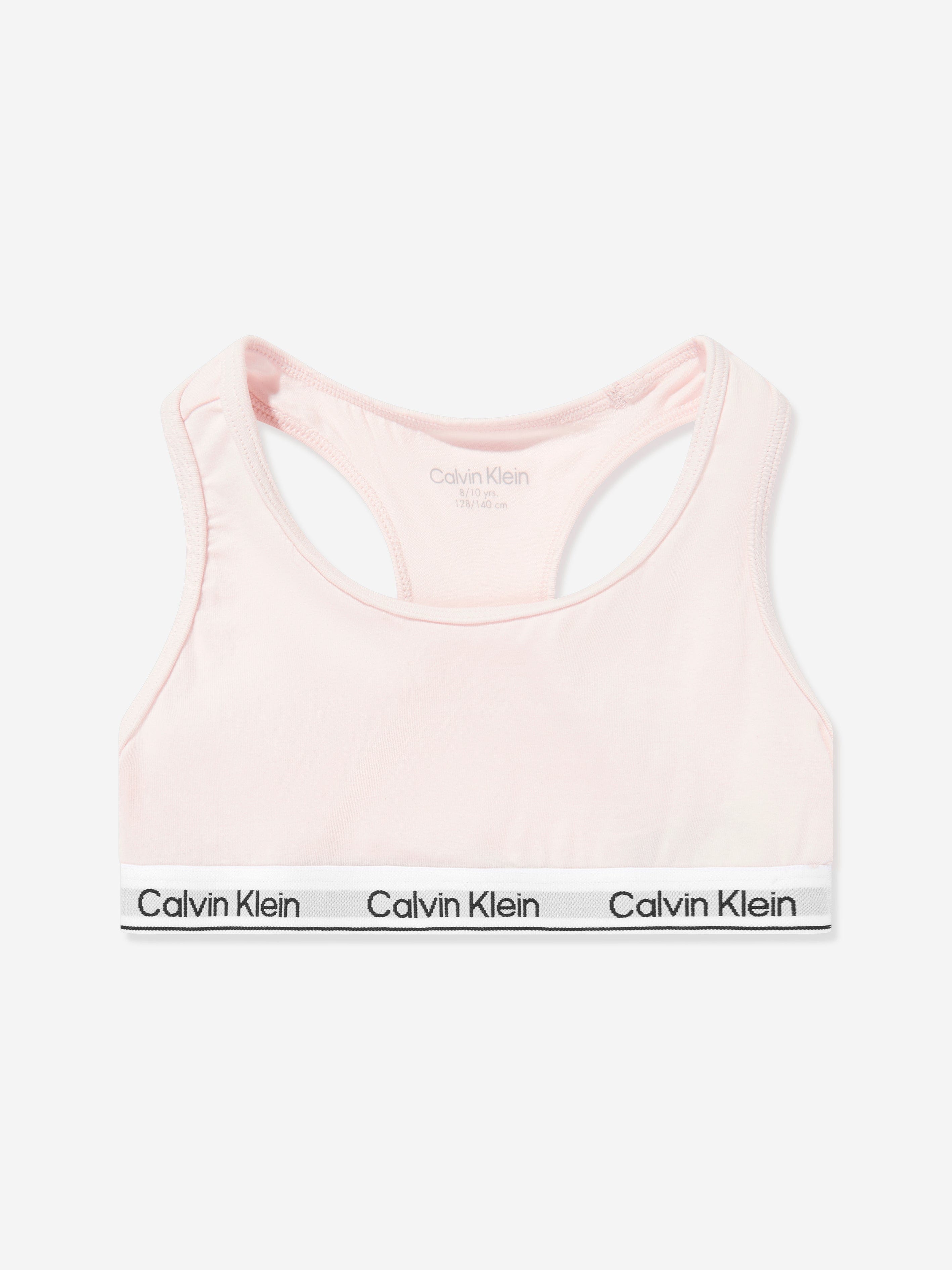 Calvin Klein Girls 2 Pack Bralette Set in Pink