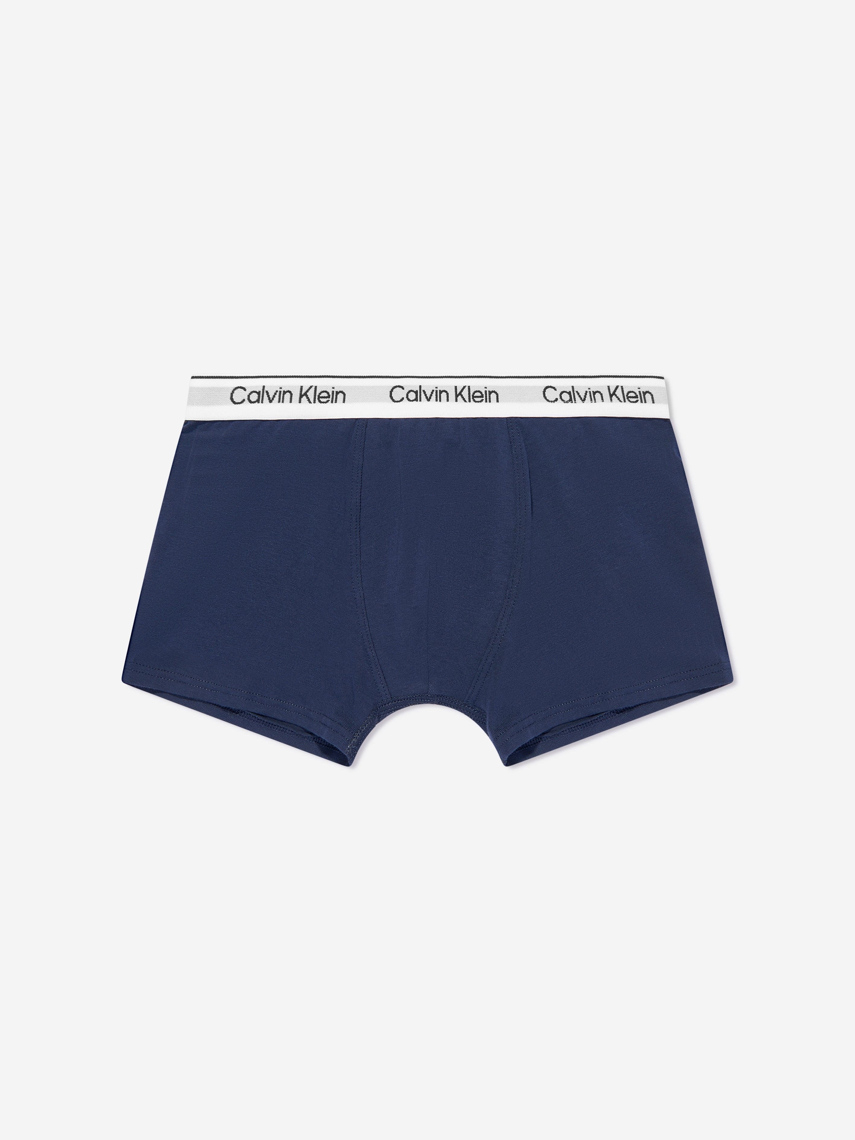 Calvin Klein Boys 3 Pack Boxer Shorts Set in Multicolour