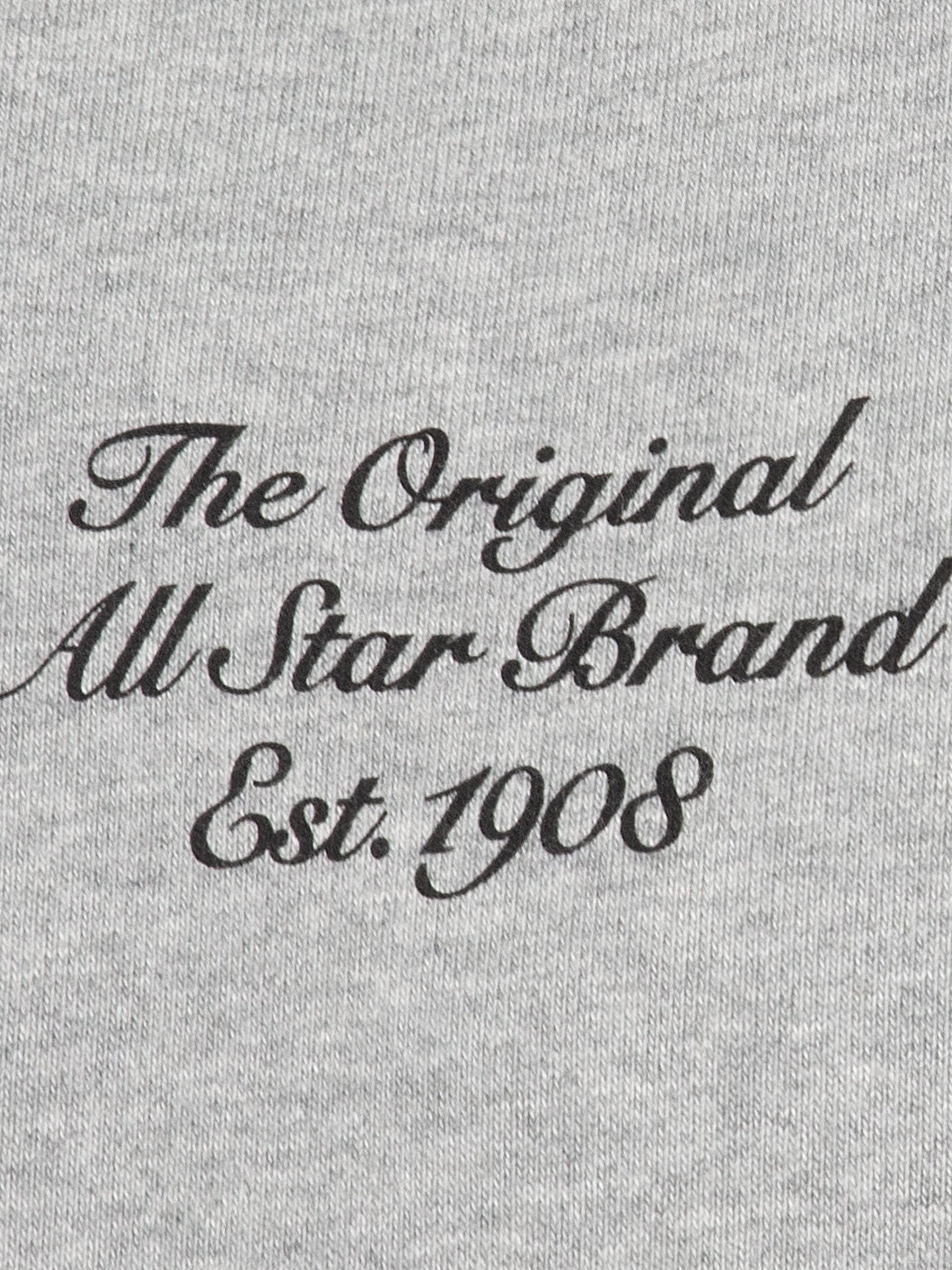 Converse Boys Retro Varsity Hoodie in Grey
