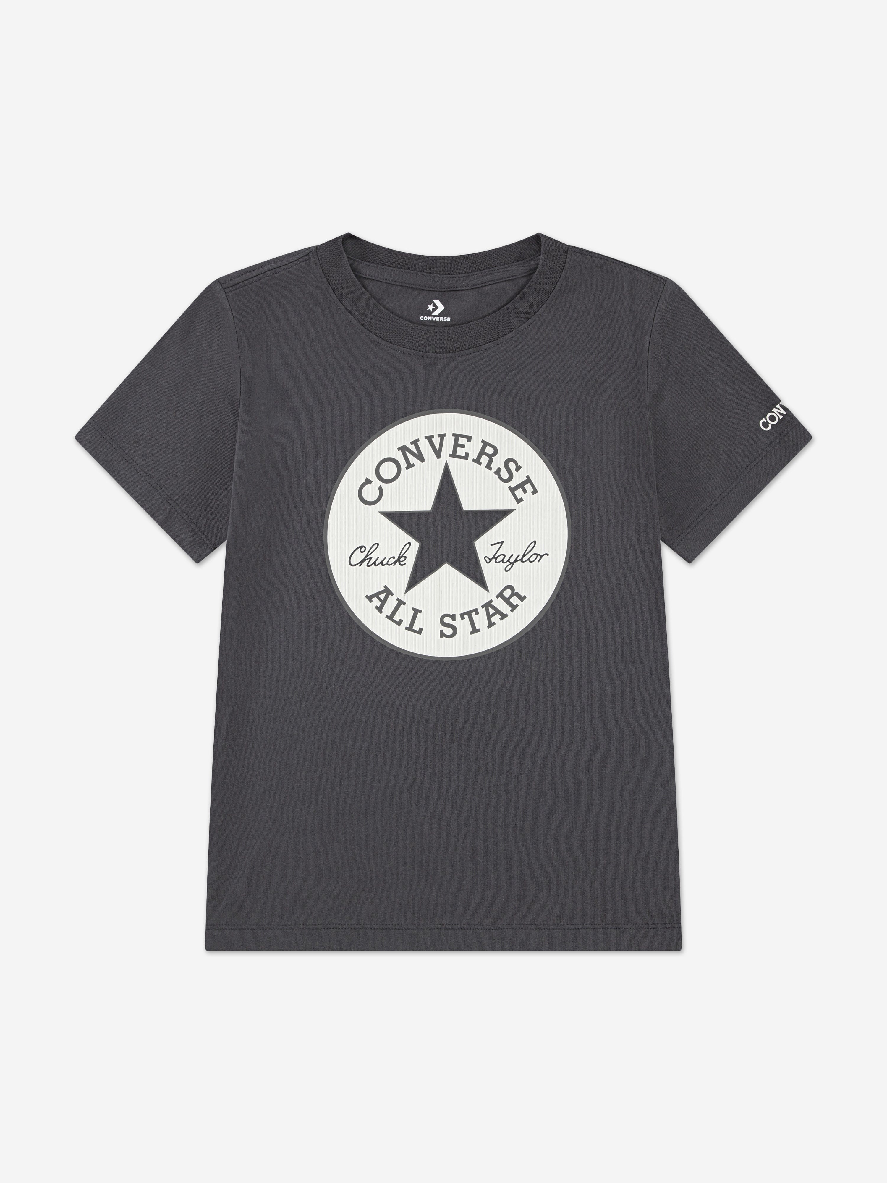 Converse Girls Dissected CTP Classic T-Shirt in Grey