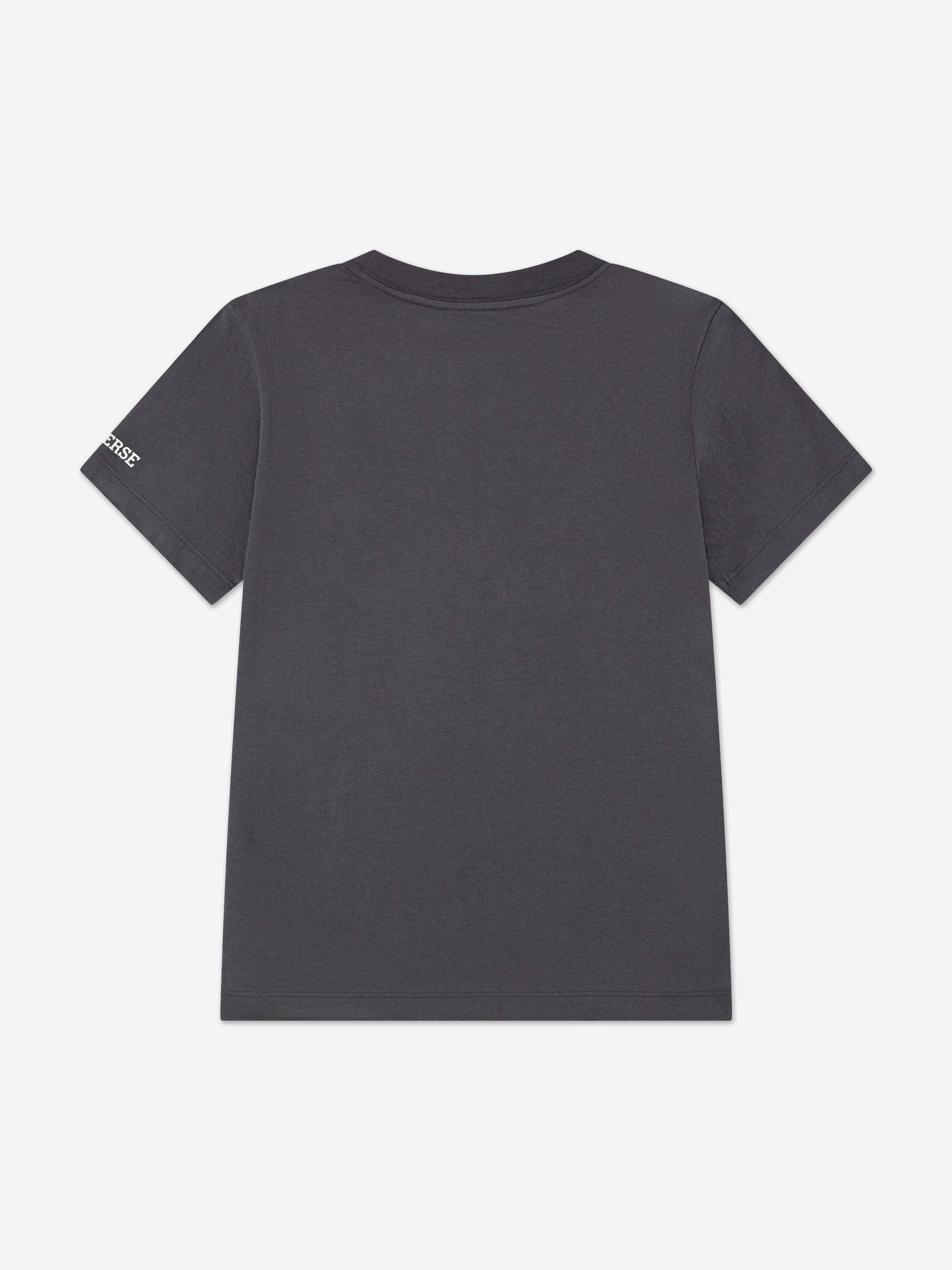 Converse Girls Dissected CTP Classic T-Shirt in Grey