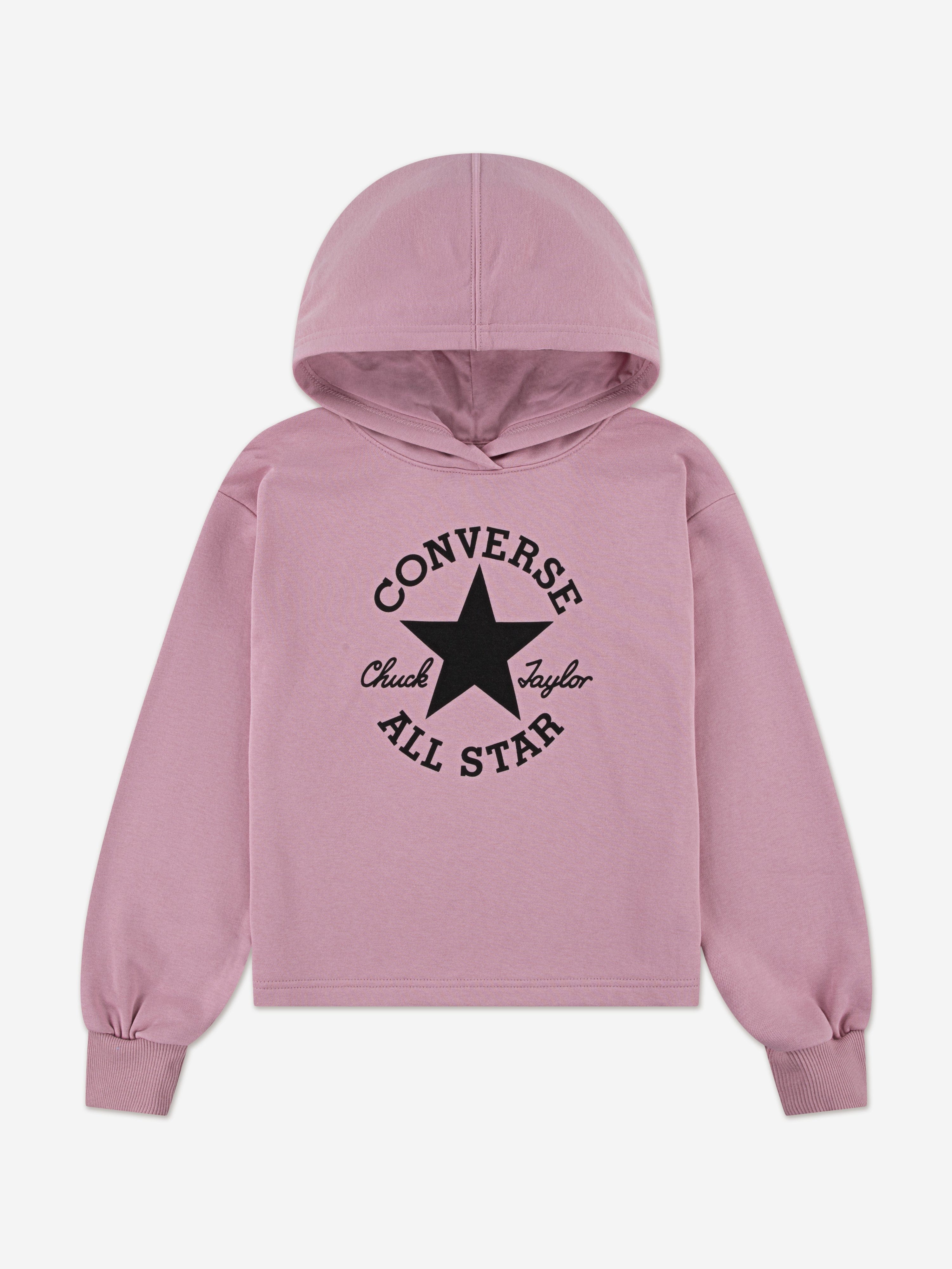 Converse Girls Dissected CTP Hoodie in Pink
