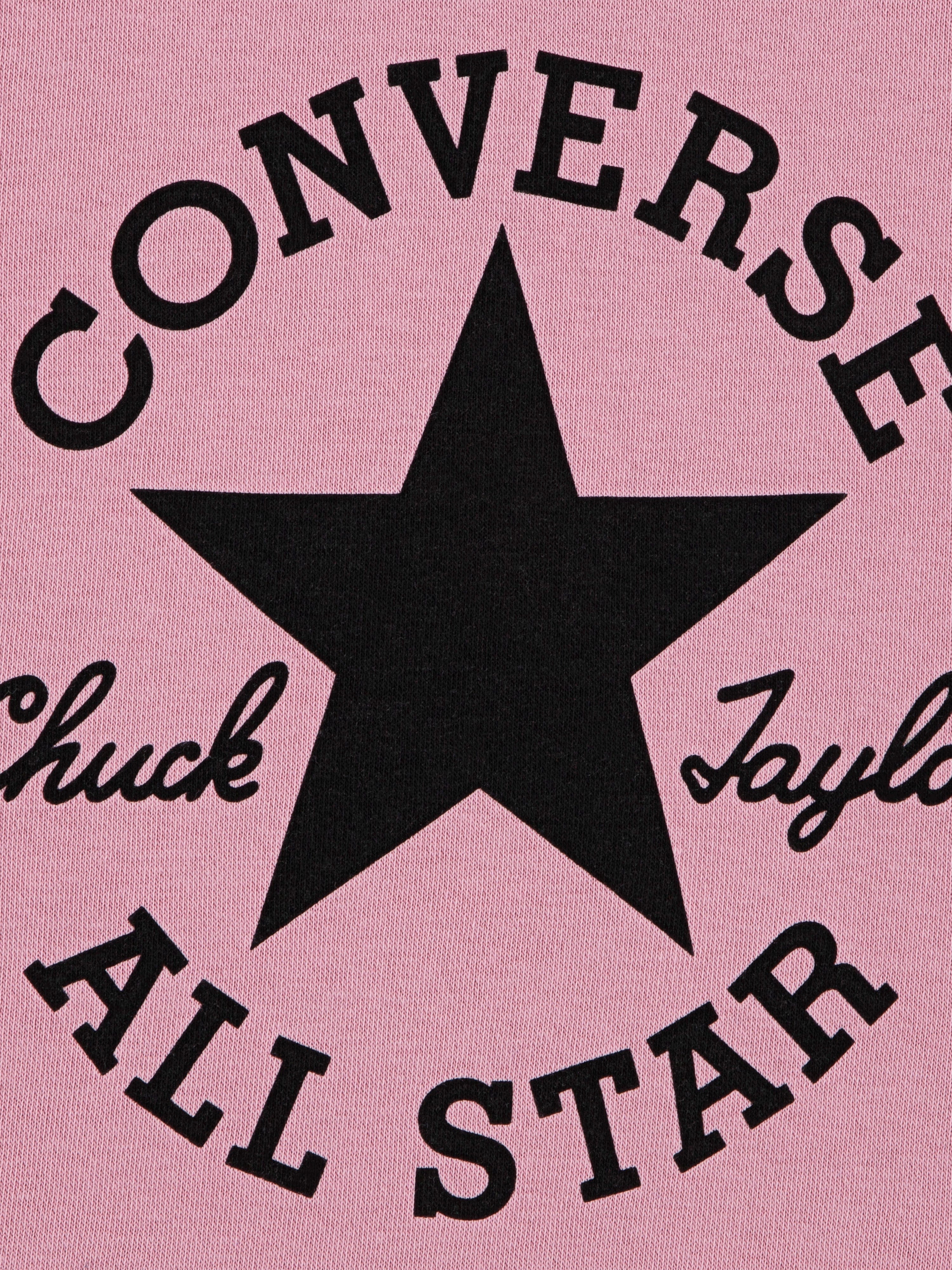 Converse Girls Dissected CTP Hoodie in Pink