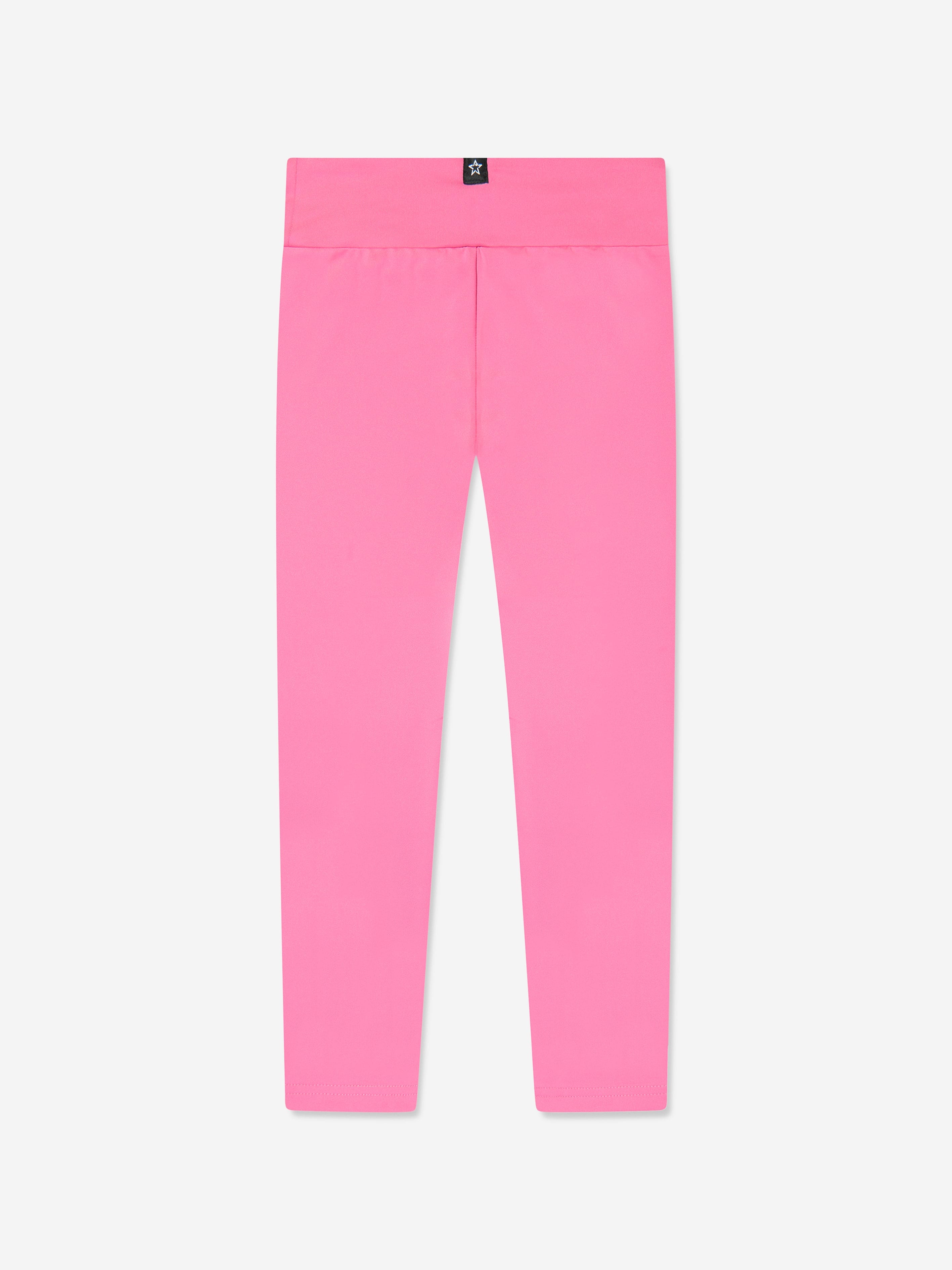 Converse Girls Chuck Patch High Rise Leggings in Pink