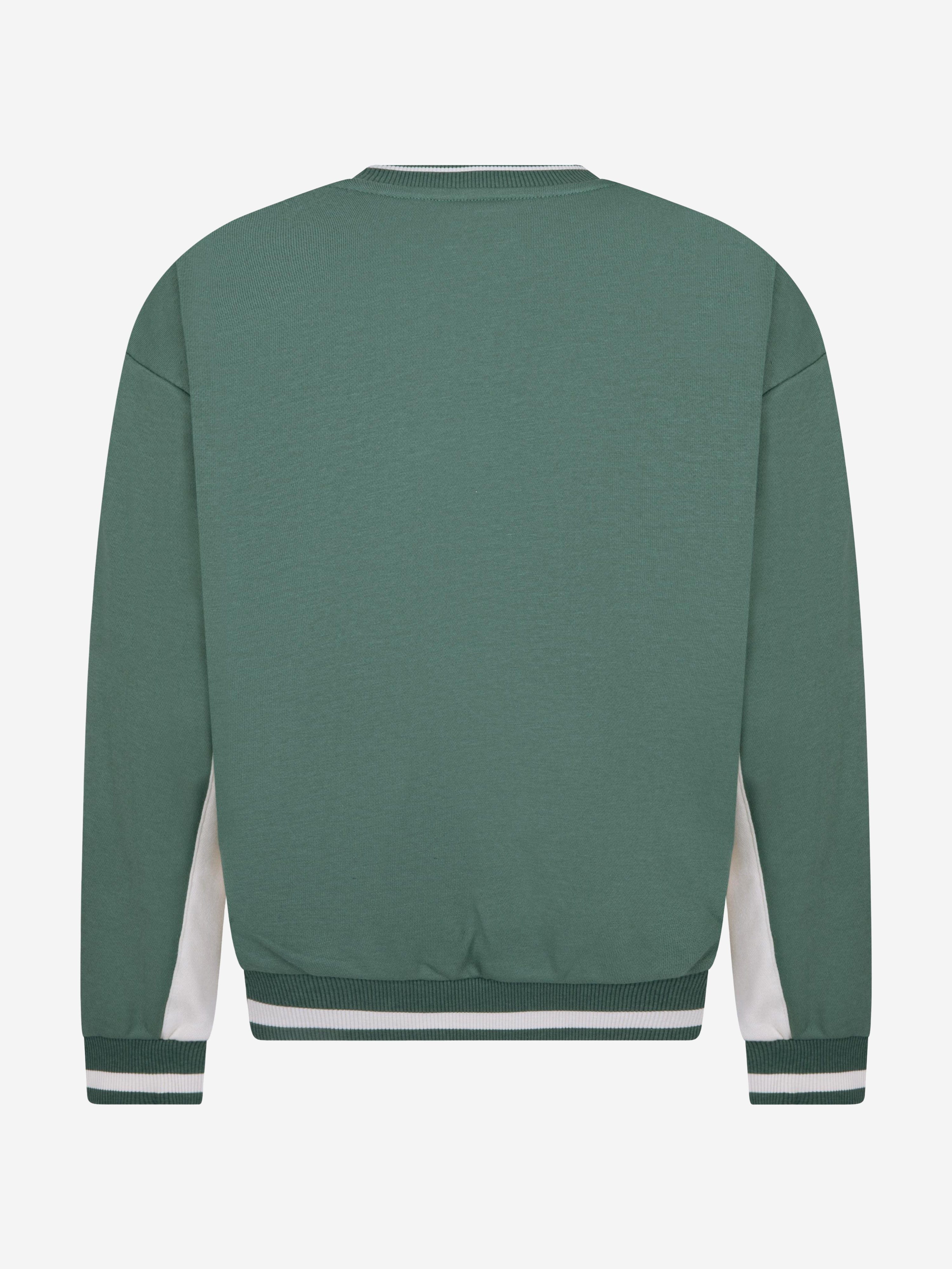 Converse Boys Retro Crewneck Sweatshirt in Green