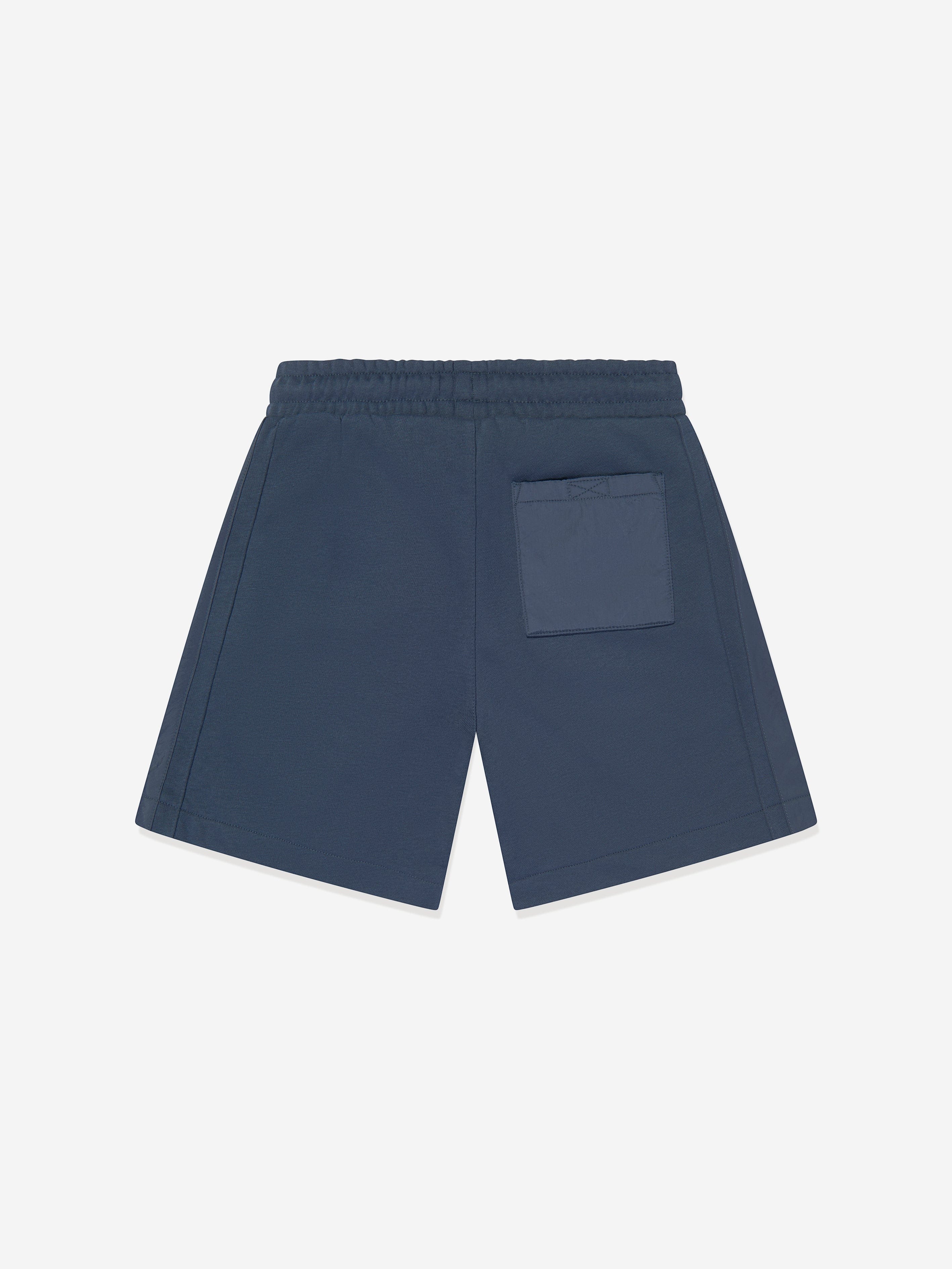 Converse Boys Logo Pieced Shorts in Navy