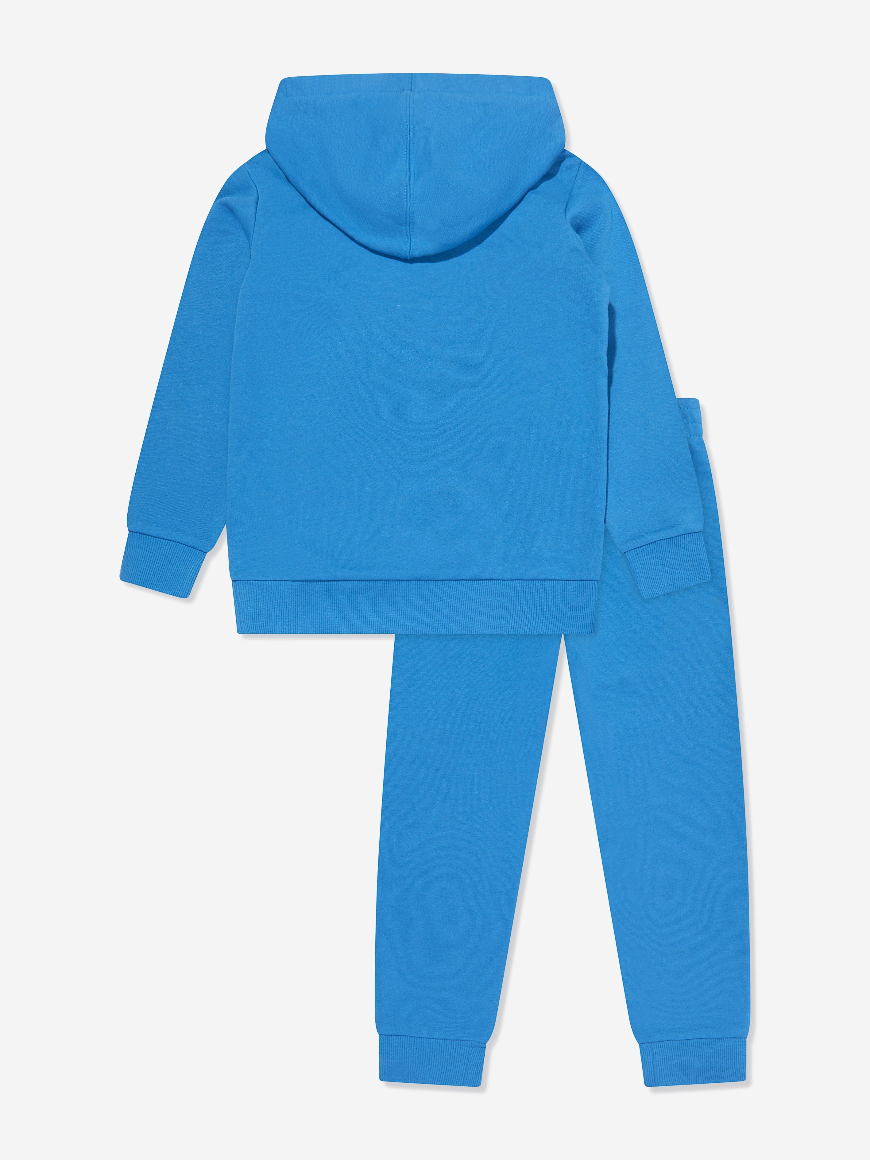 Converse Boys Squiggle Pattern Hoodie And Jogger Set in Blue