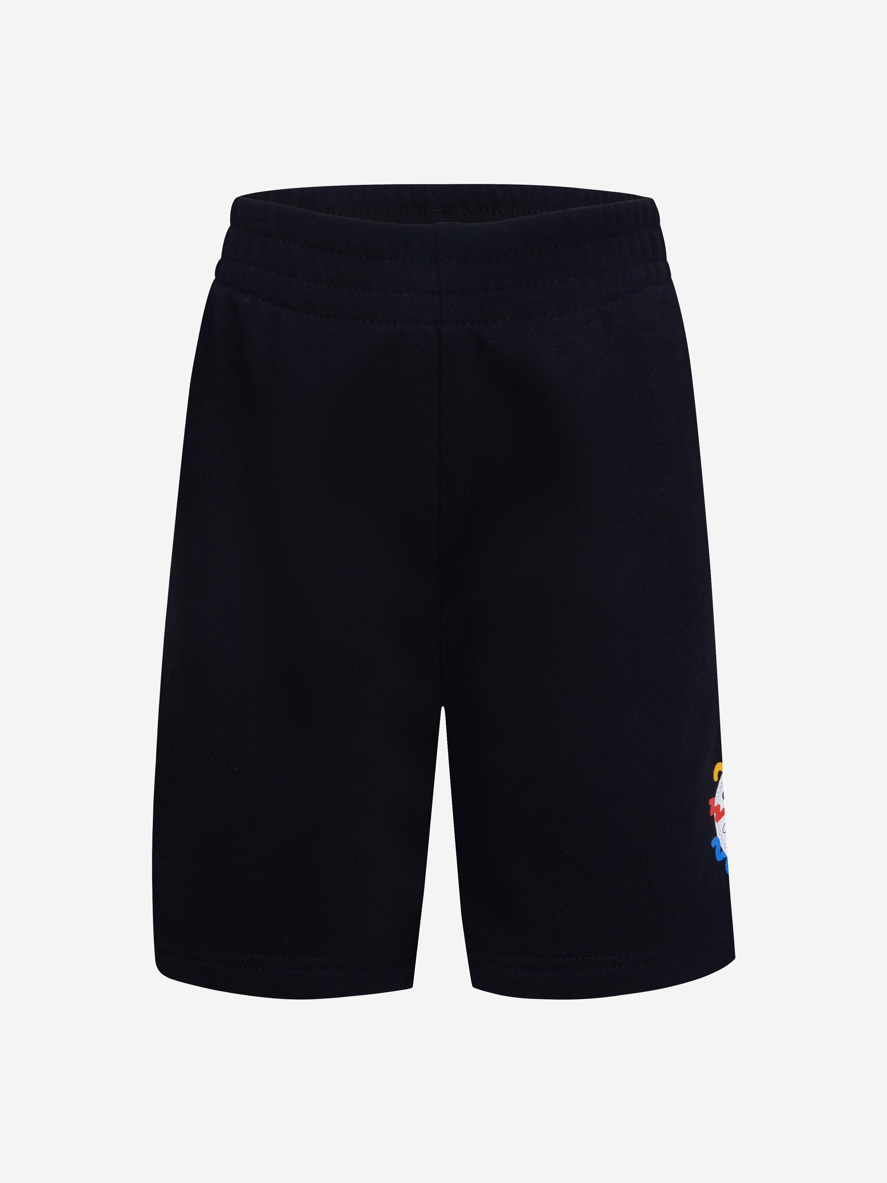 Converse Boys Squiggle T-Shirt And Shorts Set in Black