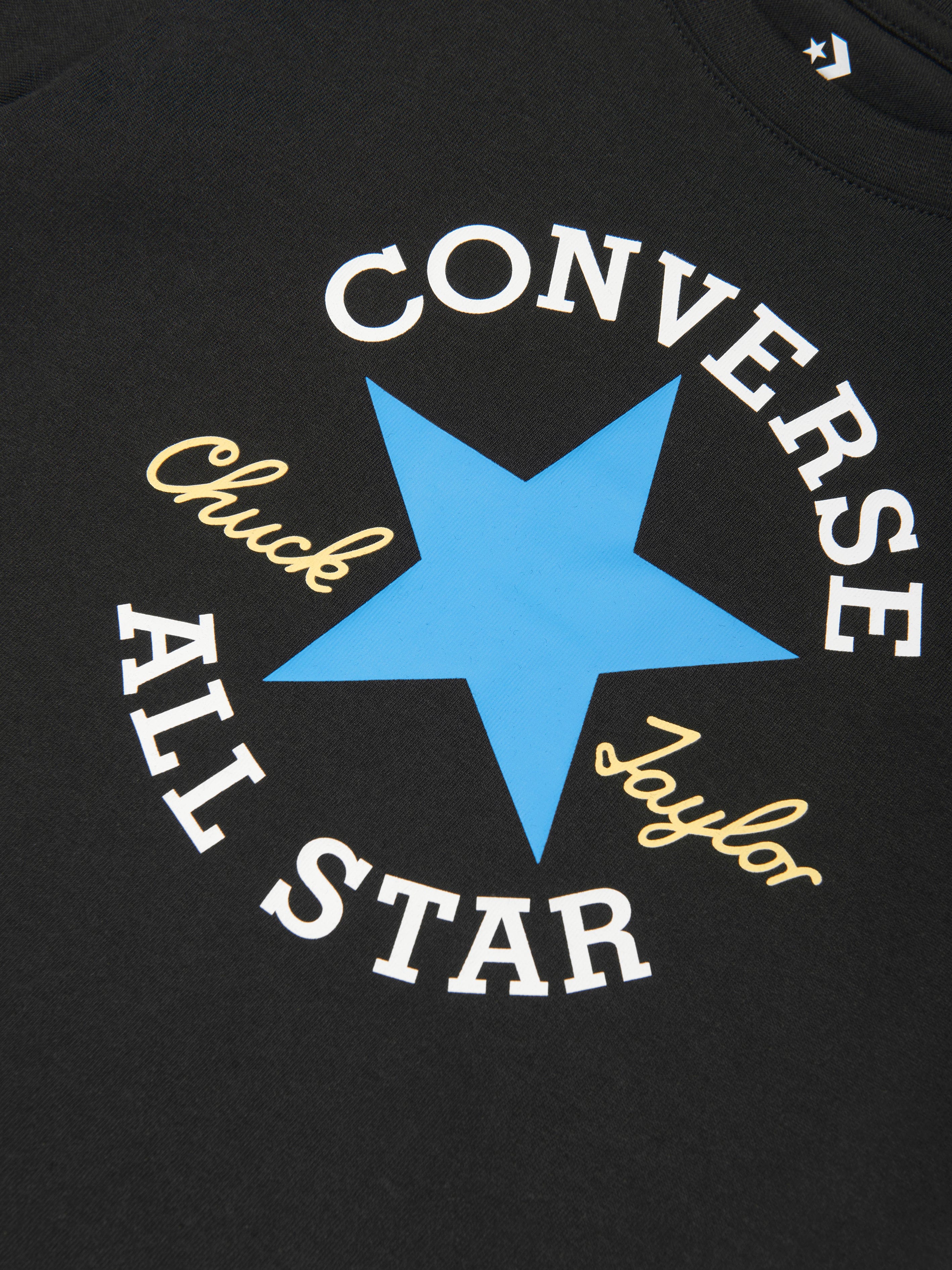 Converse Boys Sustainable Core T-Shirt in Black