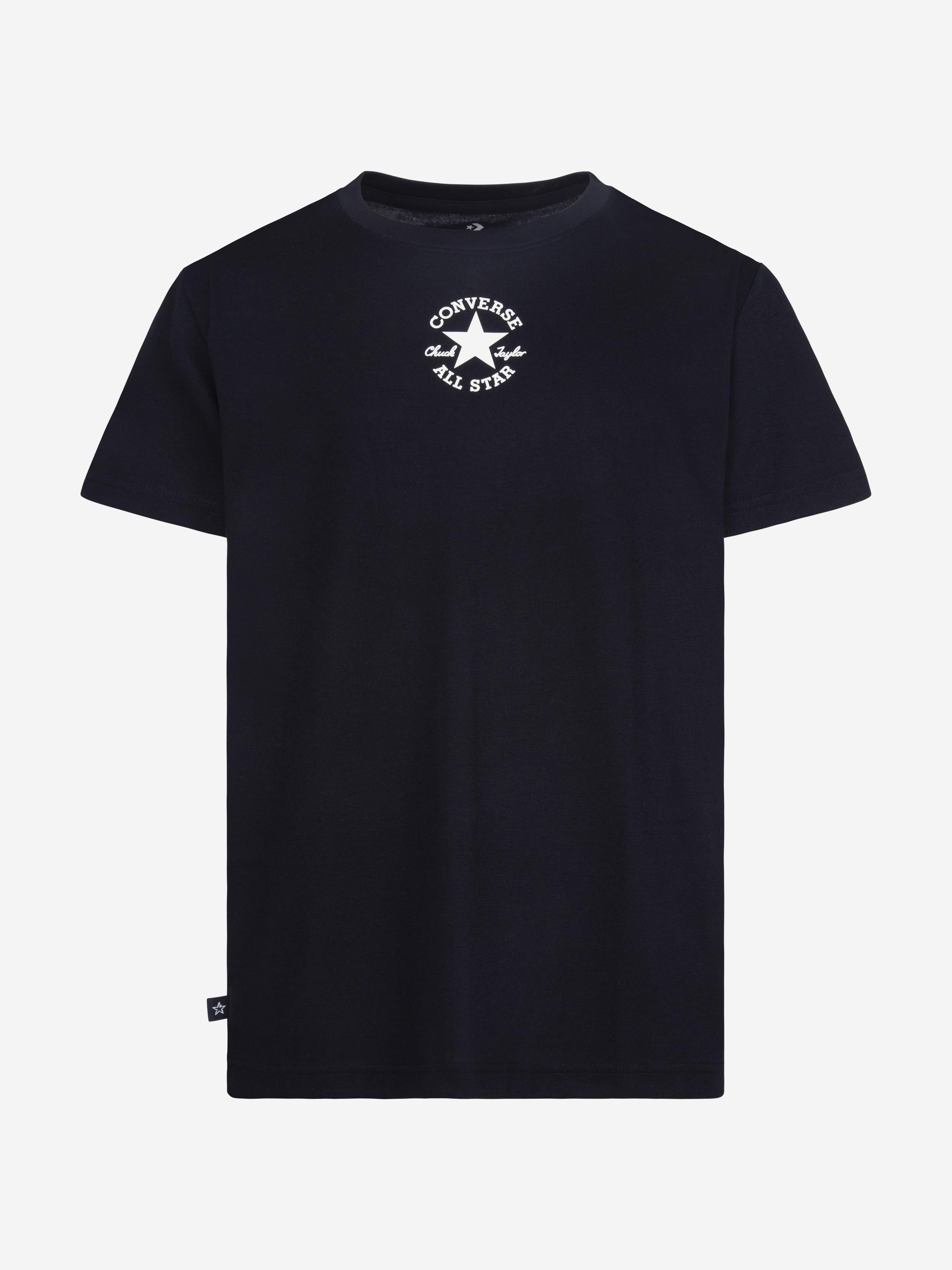 Converse Boys Sustainable Core T-Shirt in Black