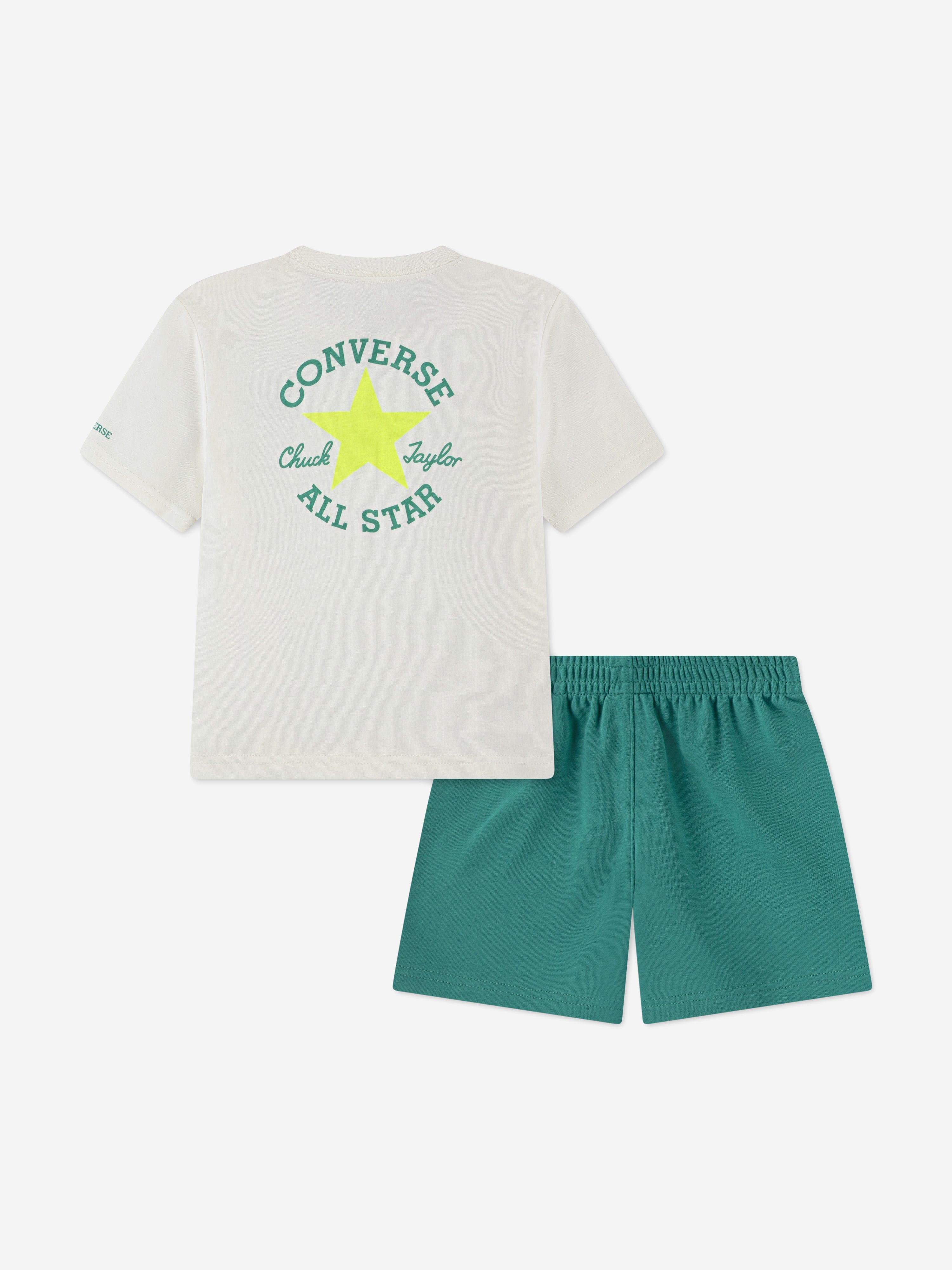 Converse Boys Ultimate Essential DCTP Short Set in Green