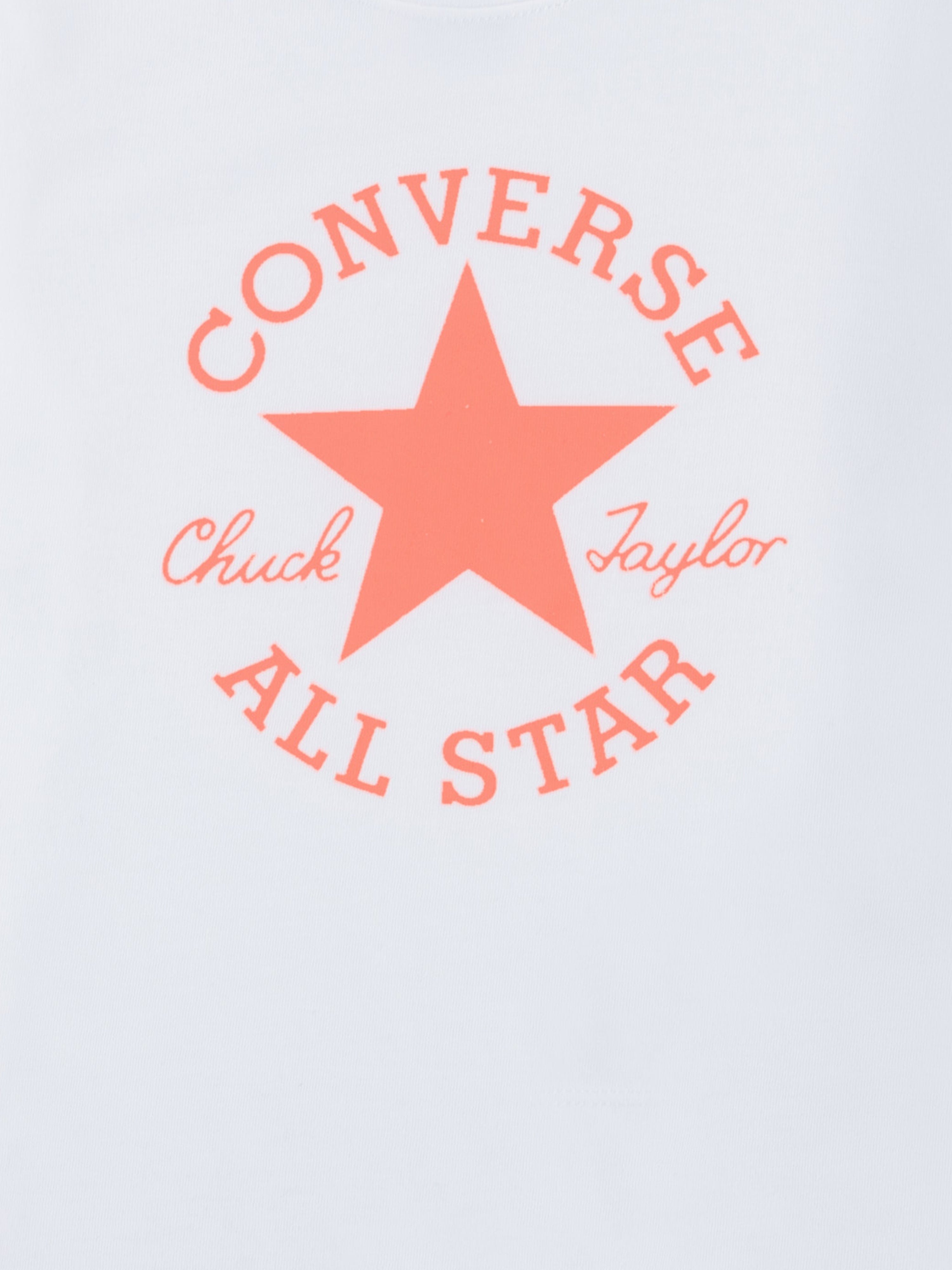 Converse Girls DCTP Classic T-Shirt and Shorts Set in Pink