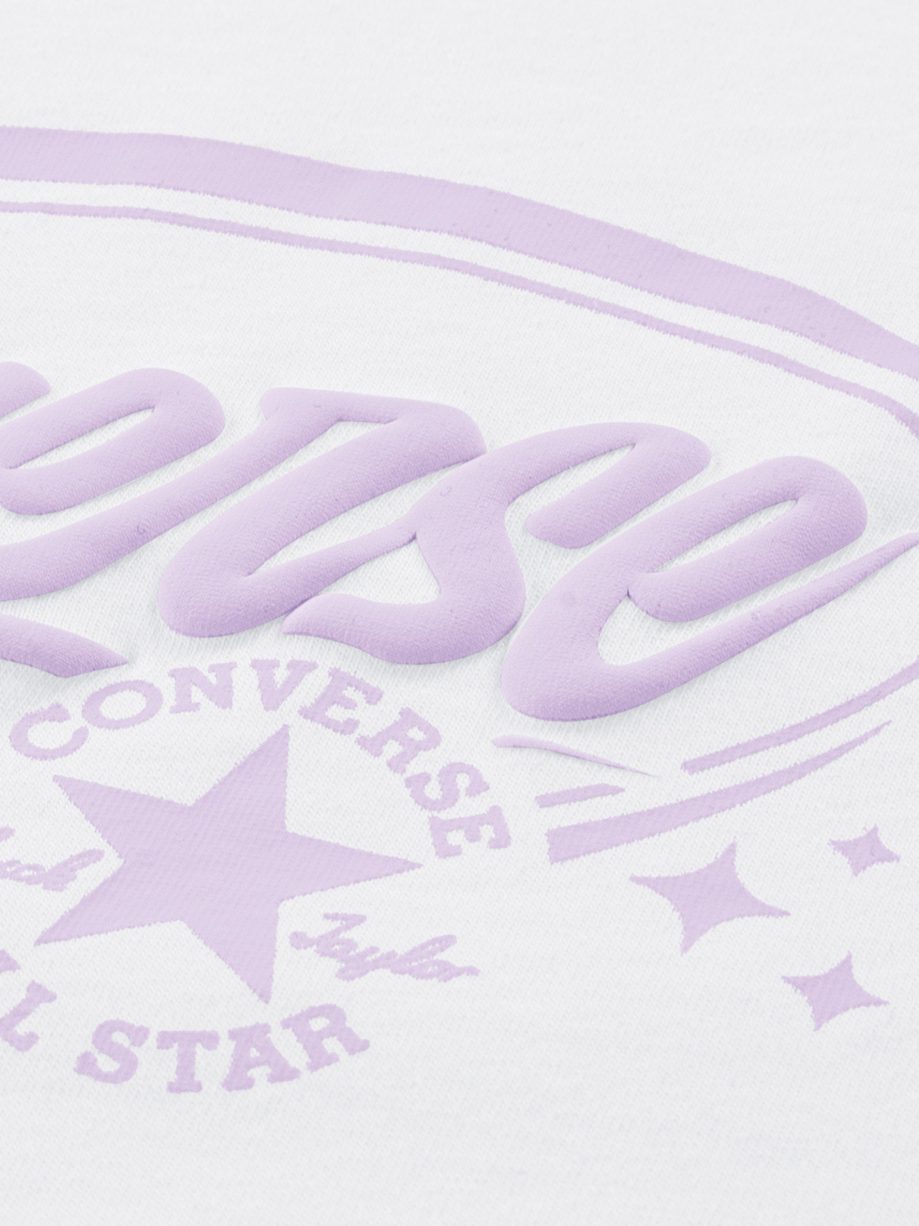 Converse Girls Converse Graphic T-Shirt in White