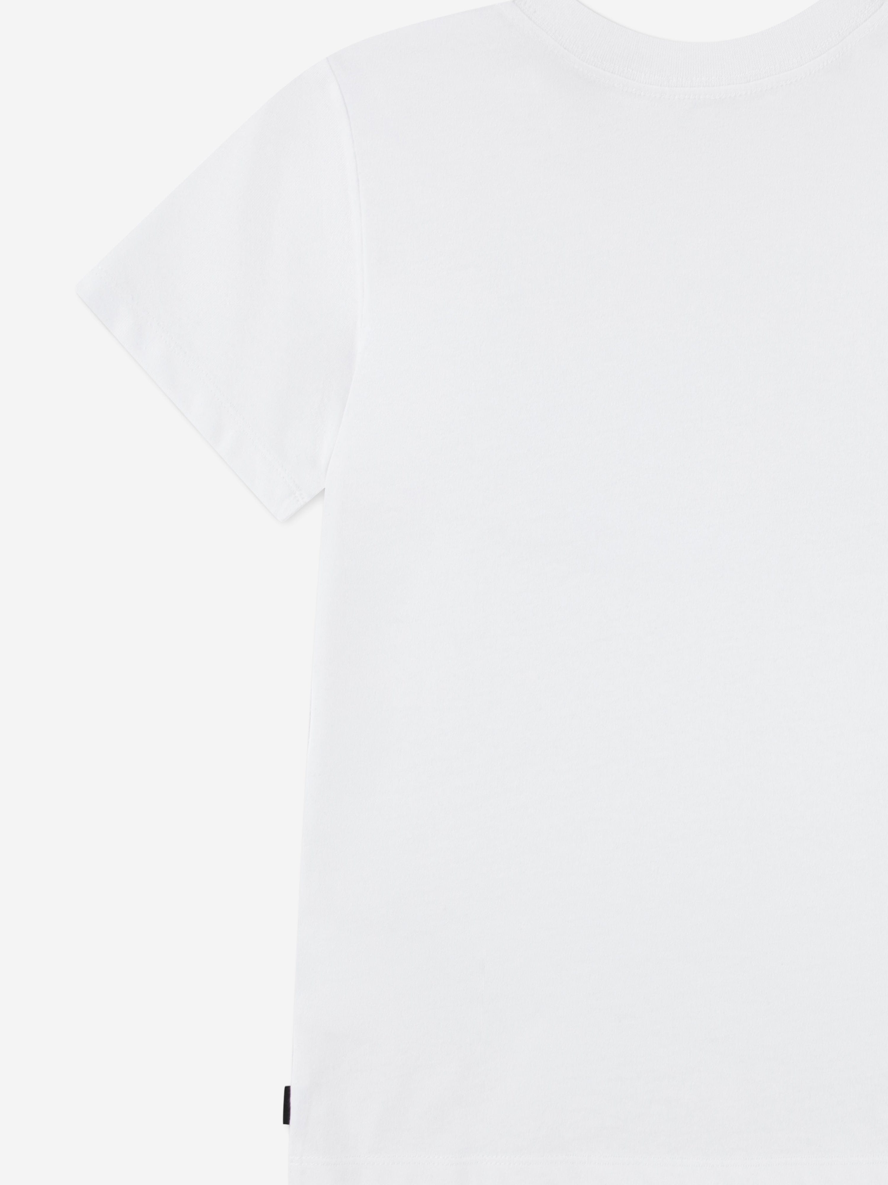 Converse Girls Converse Graphic T-Shirt in White