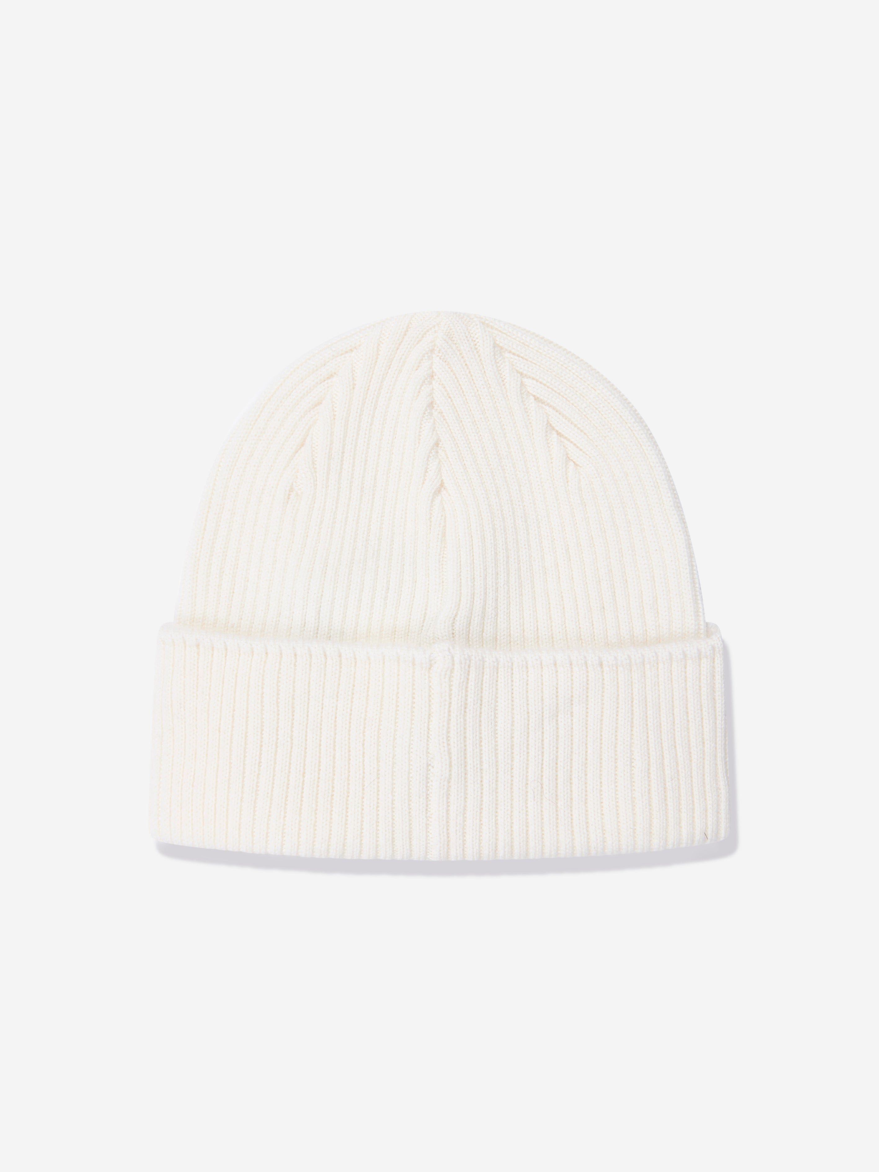 Boys Goggle Beanie Hat in Ivory