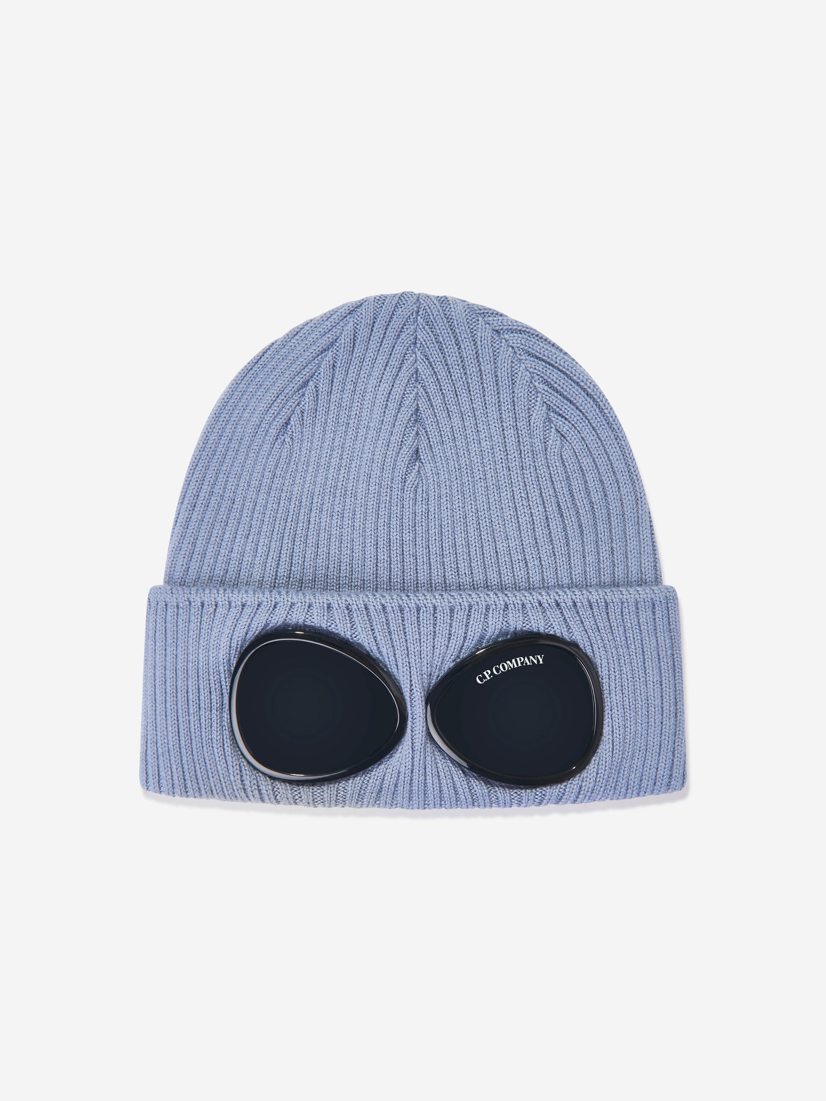 Boys Goggle Beanie Hat in Grey