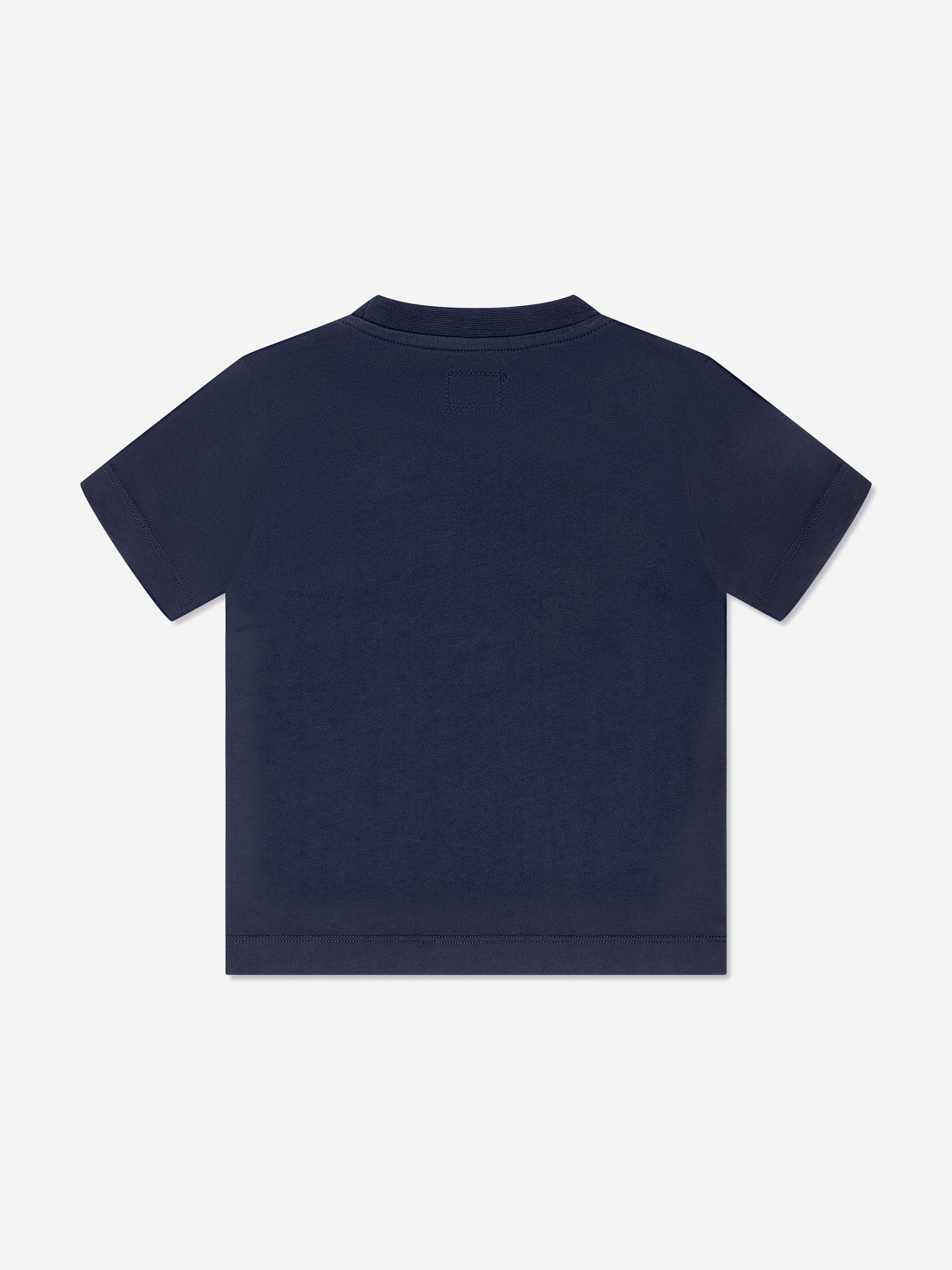 Boys Logo T-Shirt in Navy