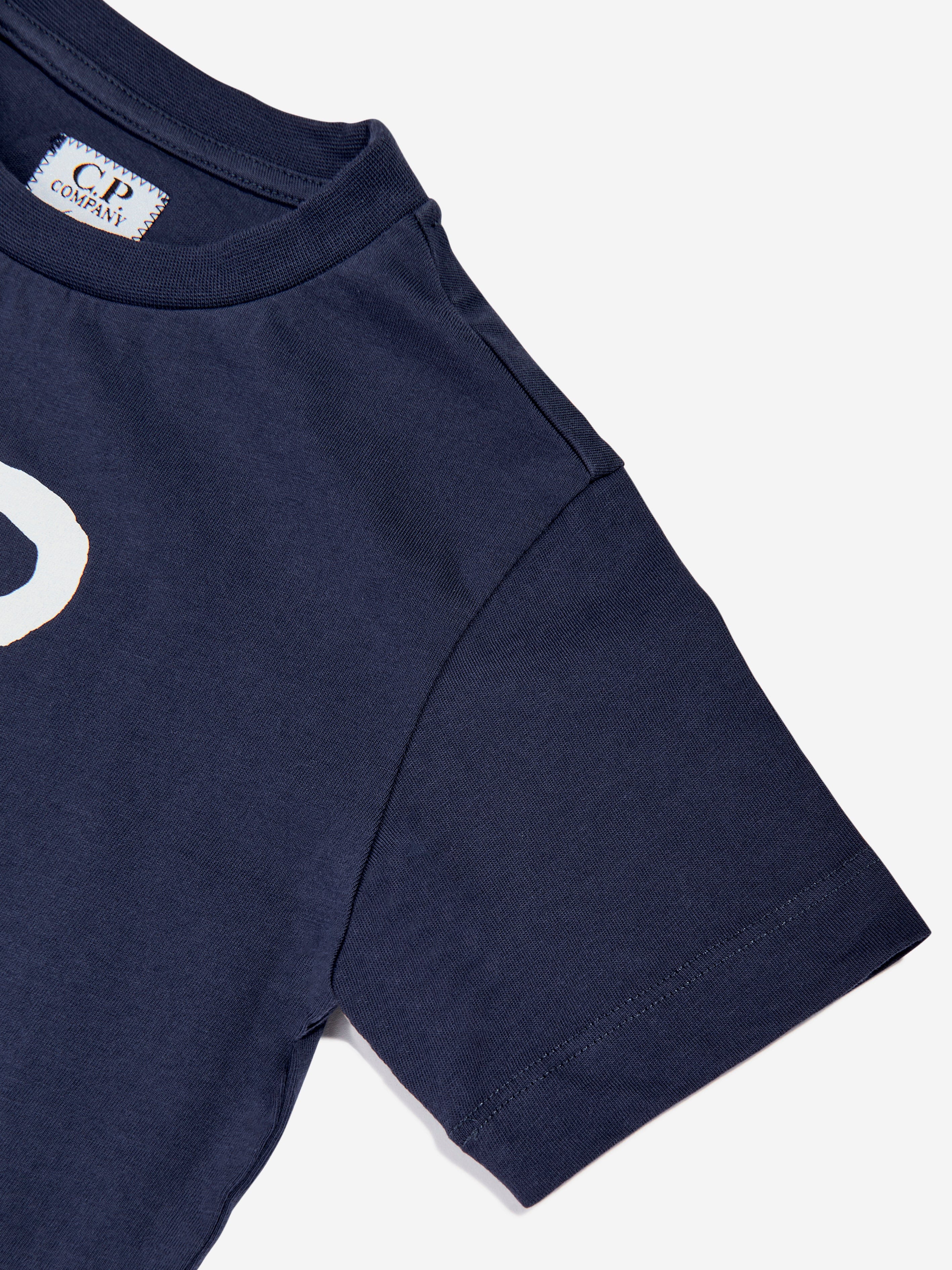 Boys Logo T-Shirt in Navy