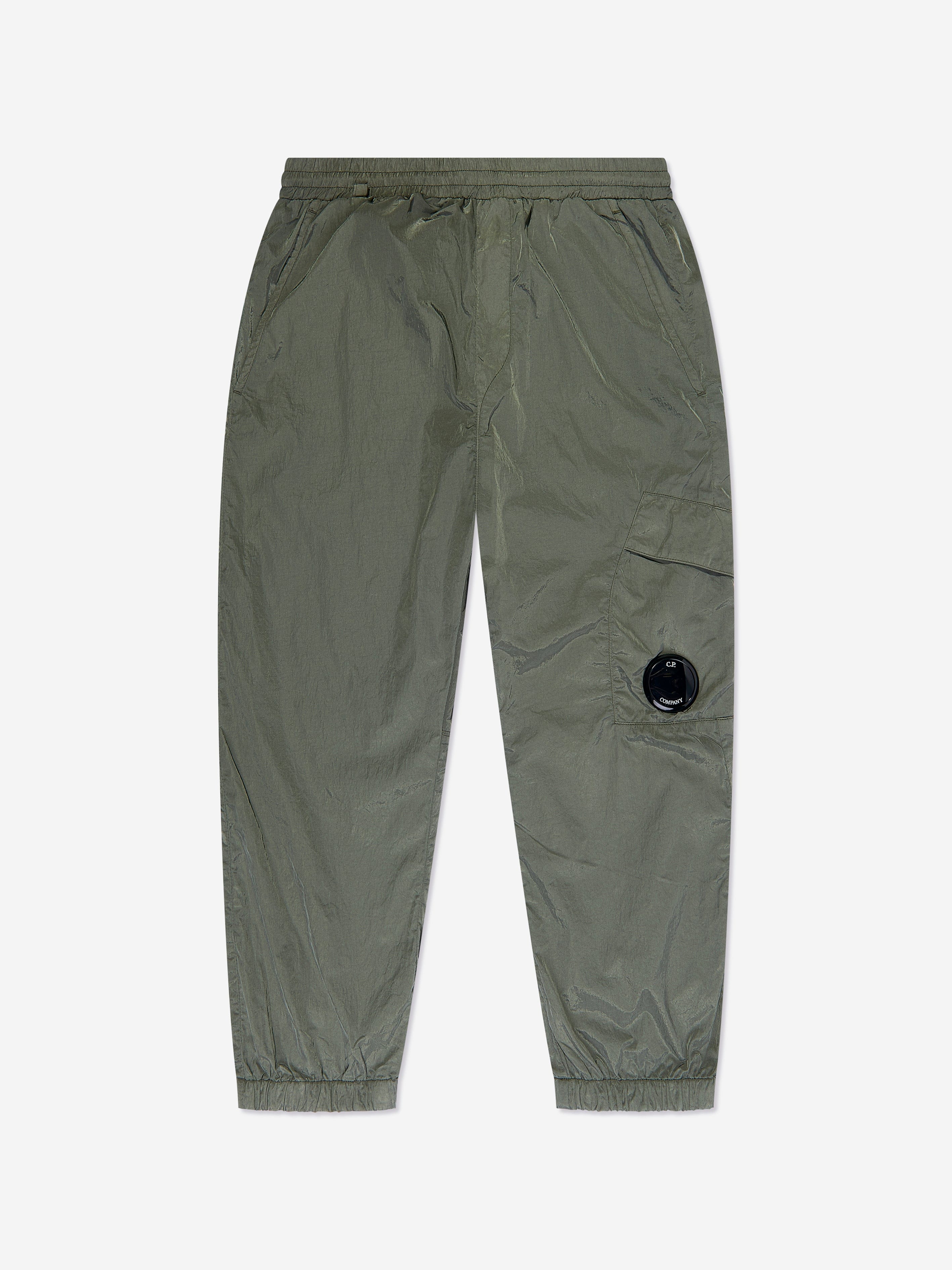 Boys Cargo Trousers in Green