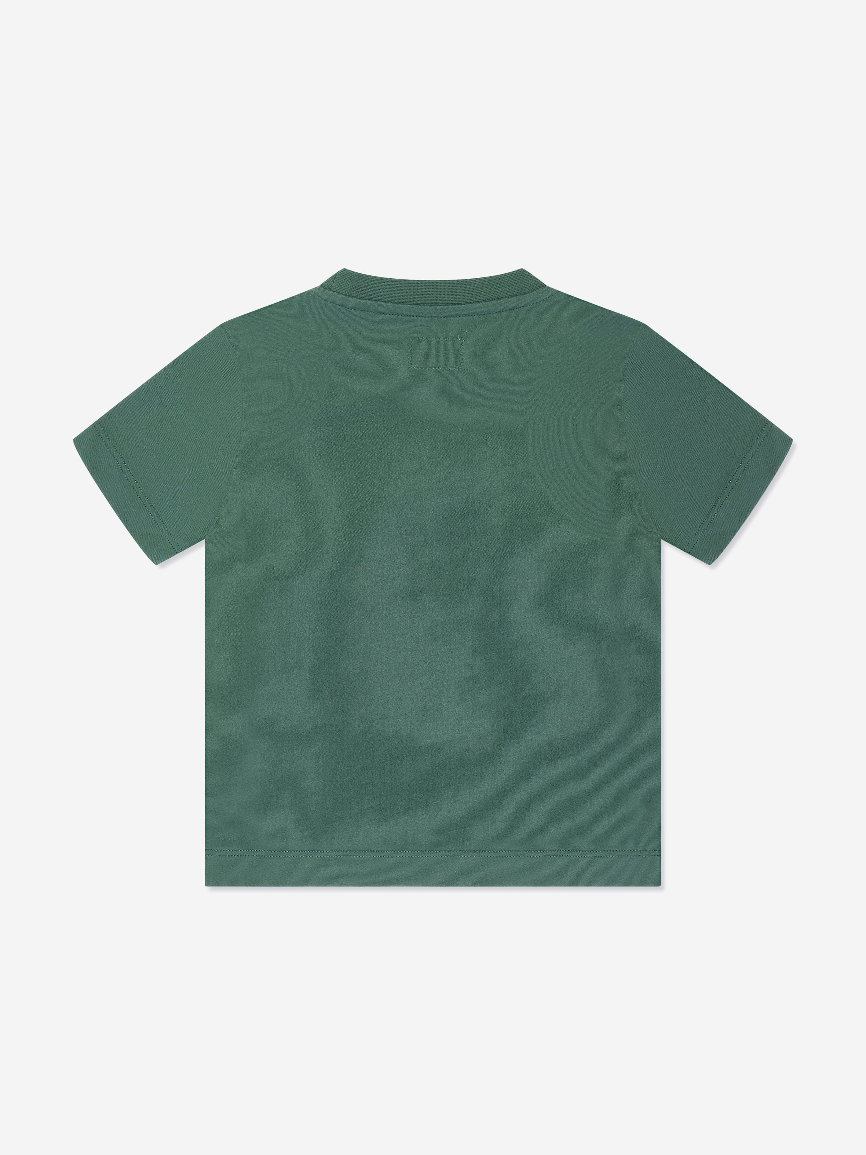 Boys Graphic Print T-Shirt in Green