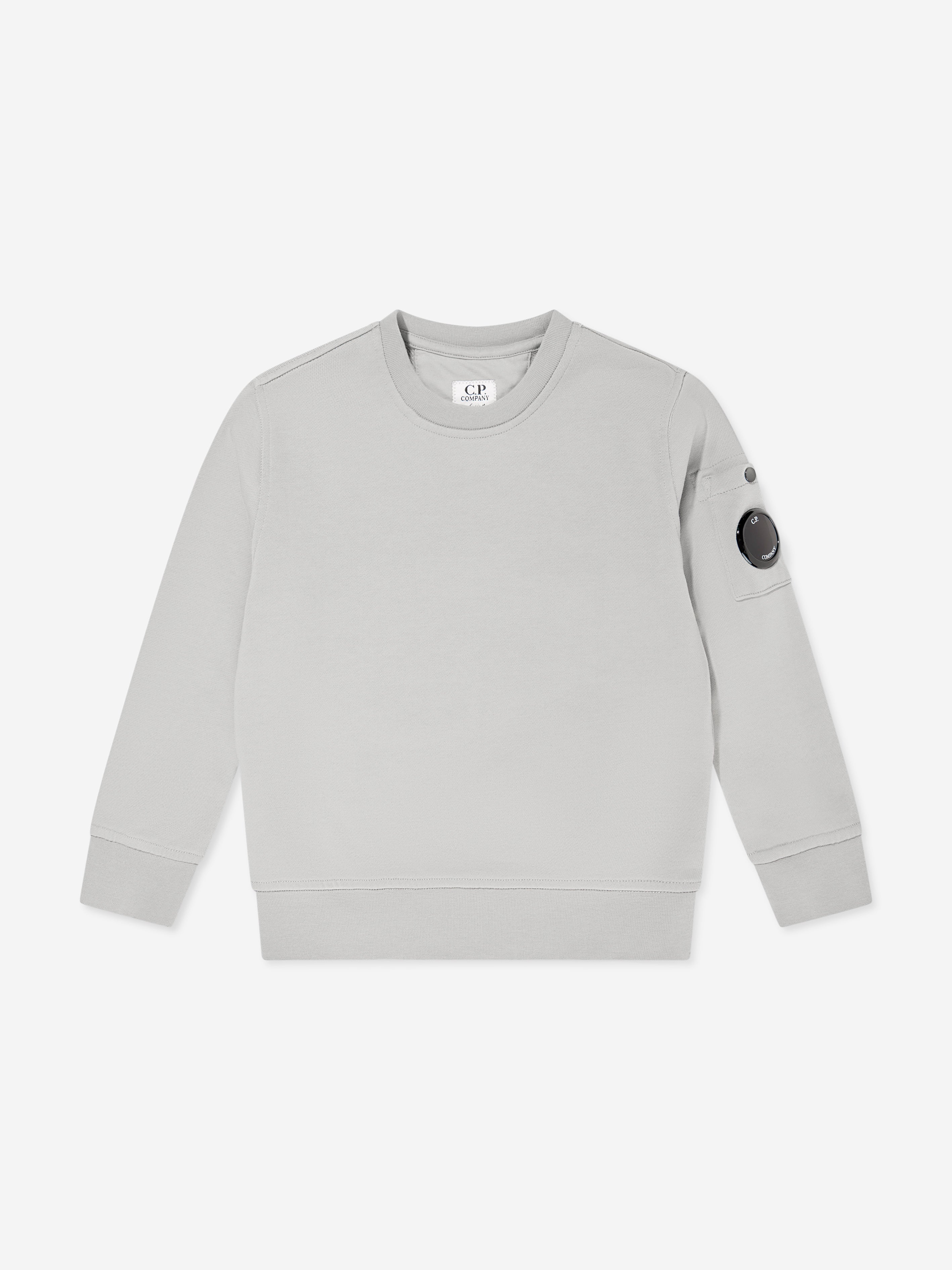 C.P. Company Boys Lens Sweatshirt in Grey