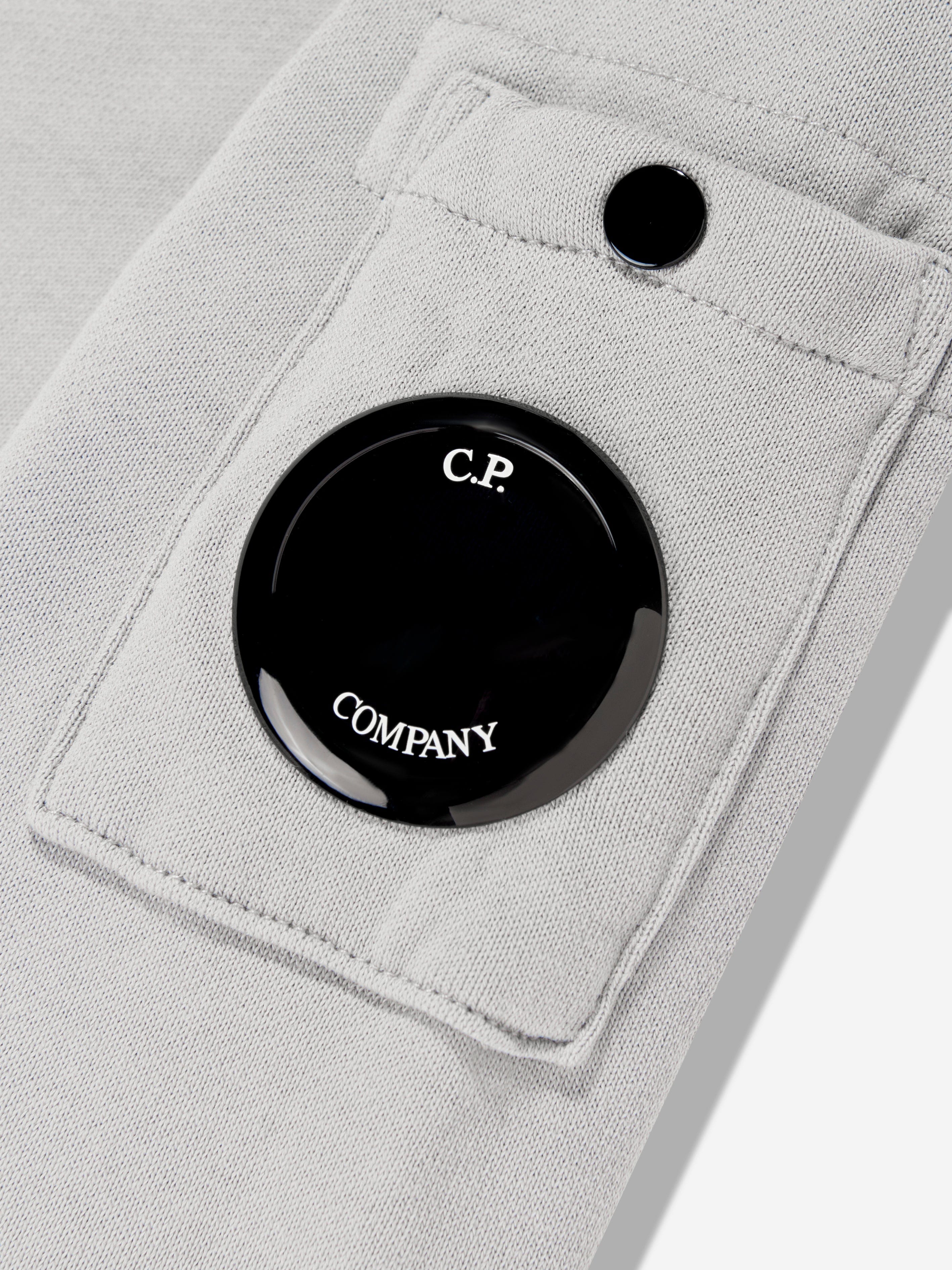 C.P. Company Boys Lens Sweatshirt in Grey