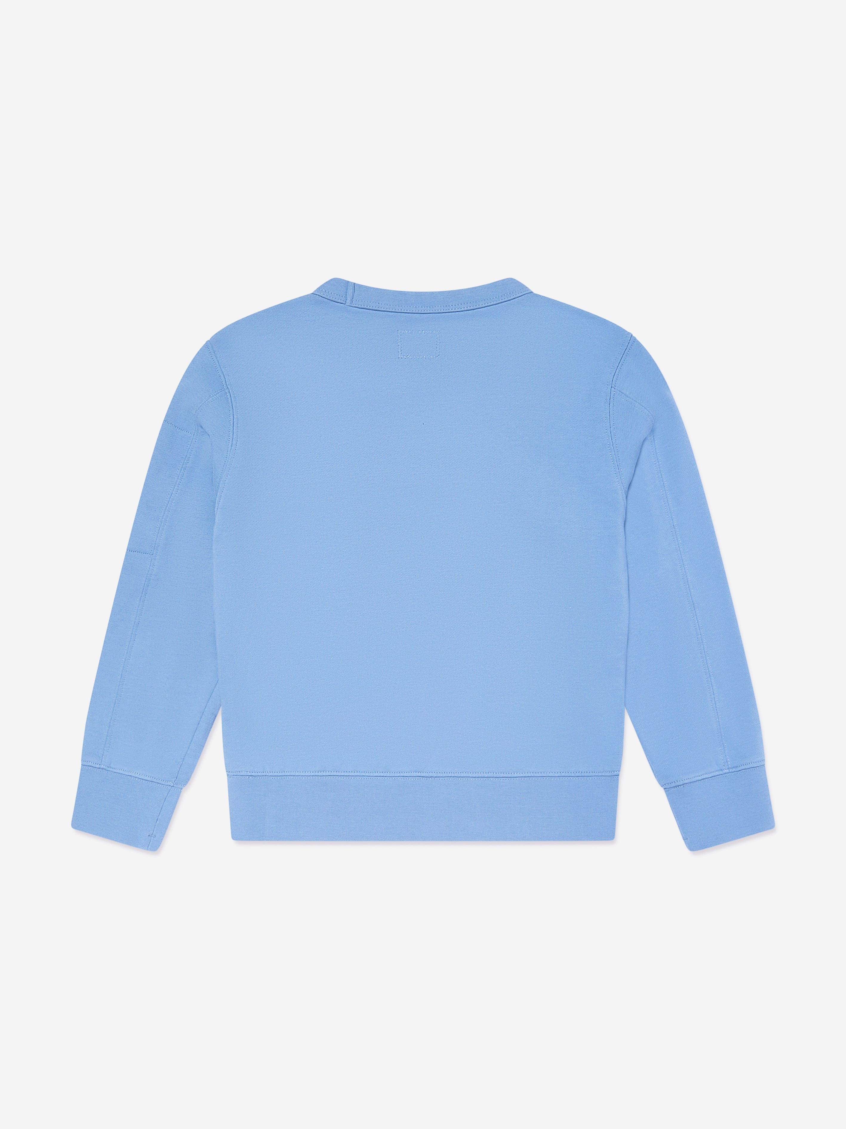 C.P. Company Boys Logo Sweatshirt in Blue