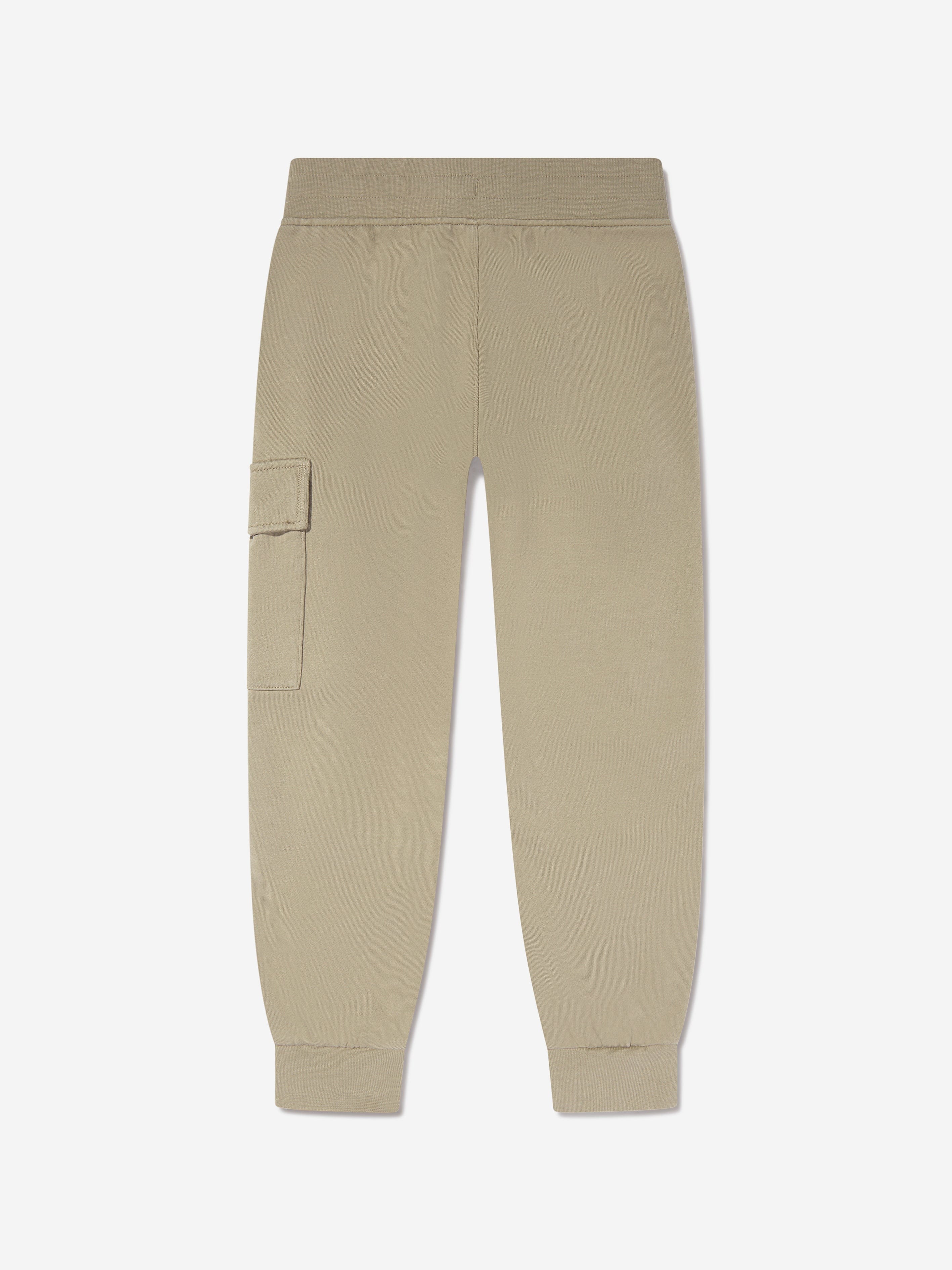 C.P. Company Boys Lens Pocket Joggers in Beige