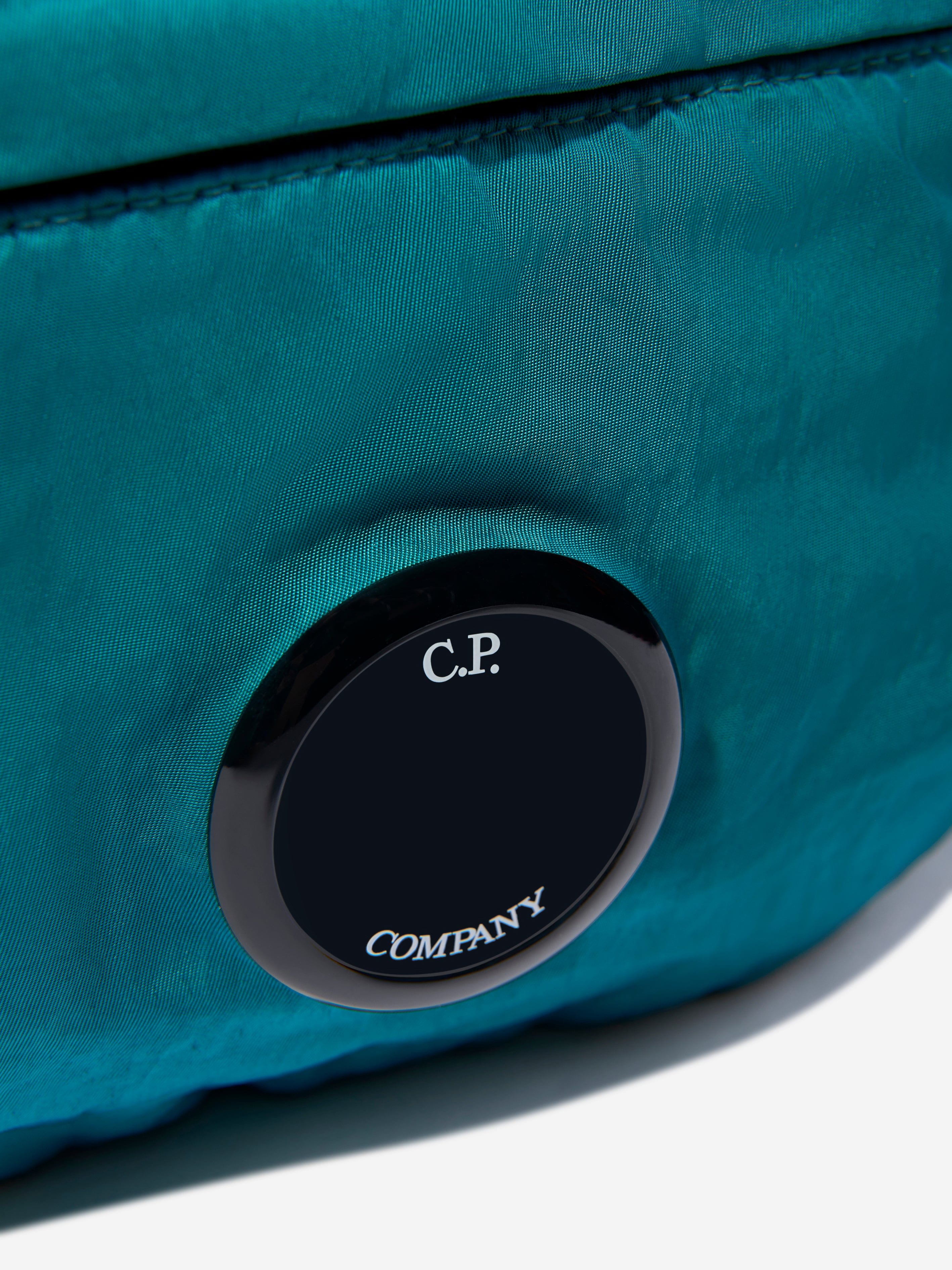 C.P. Company Boys Lens Belt Bag in Green (27cm)