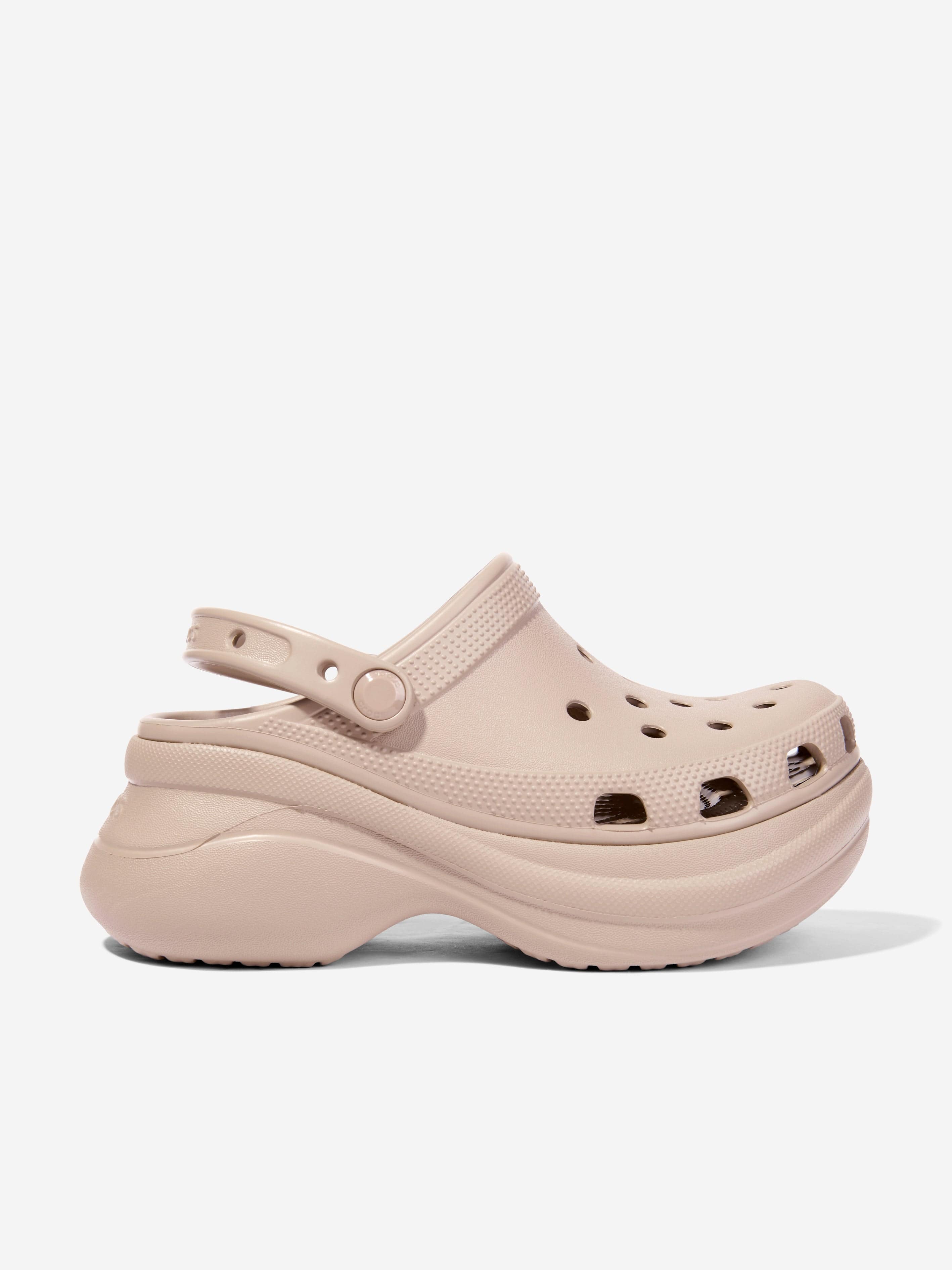 Crocs Girls Bae Clog in Beige