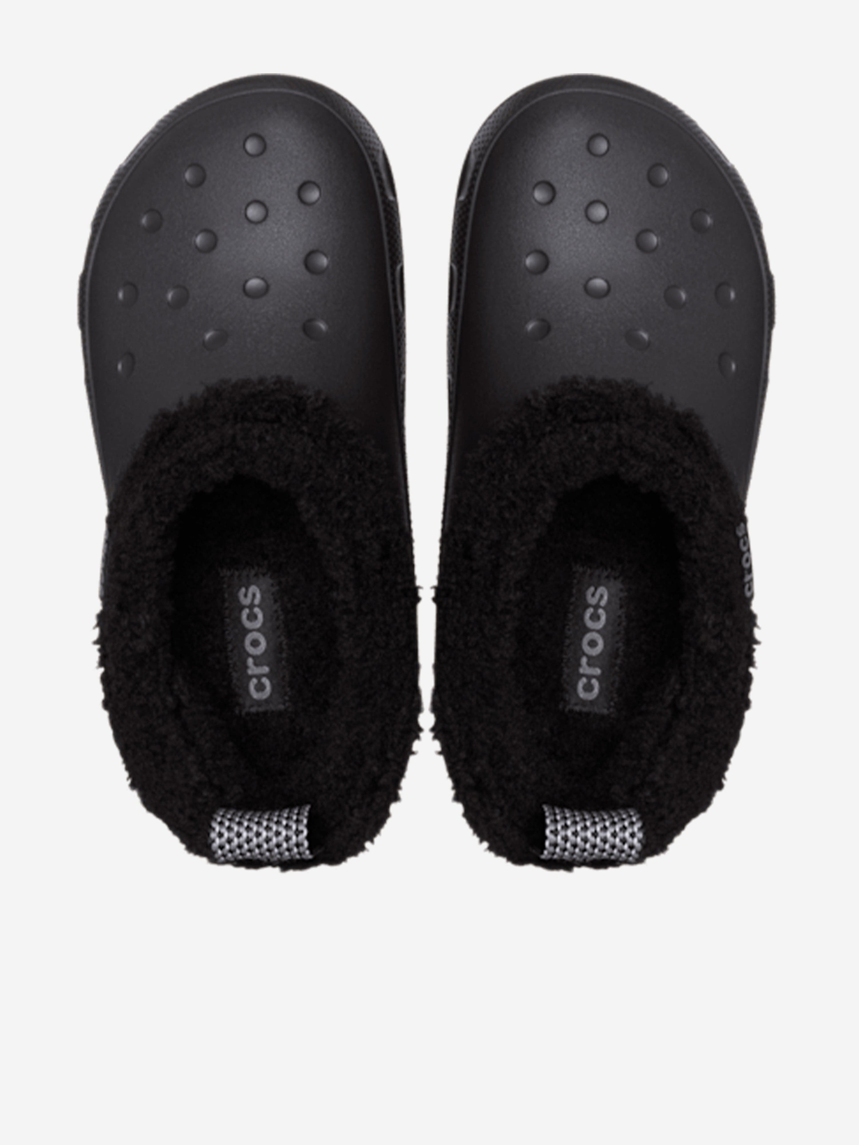 Crocs Kids Classic Lined Shorty Clog in Black