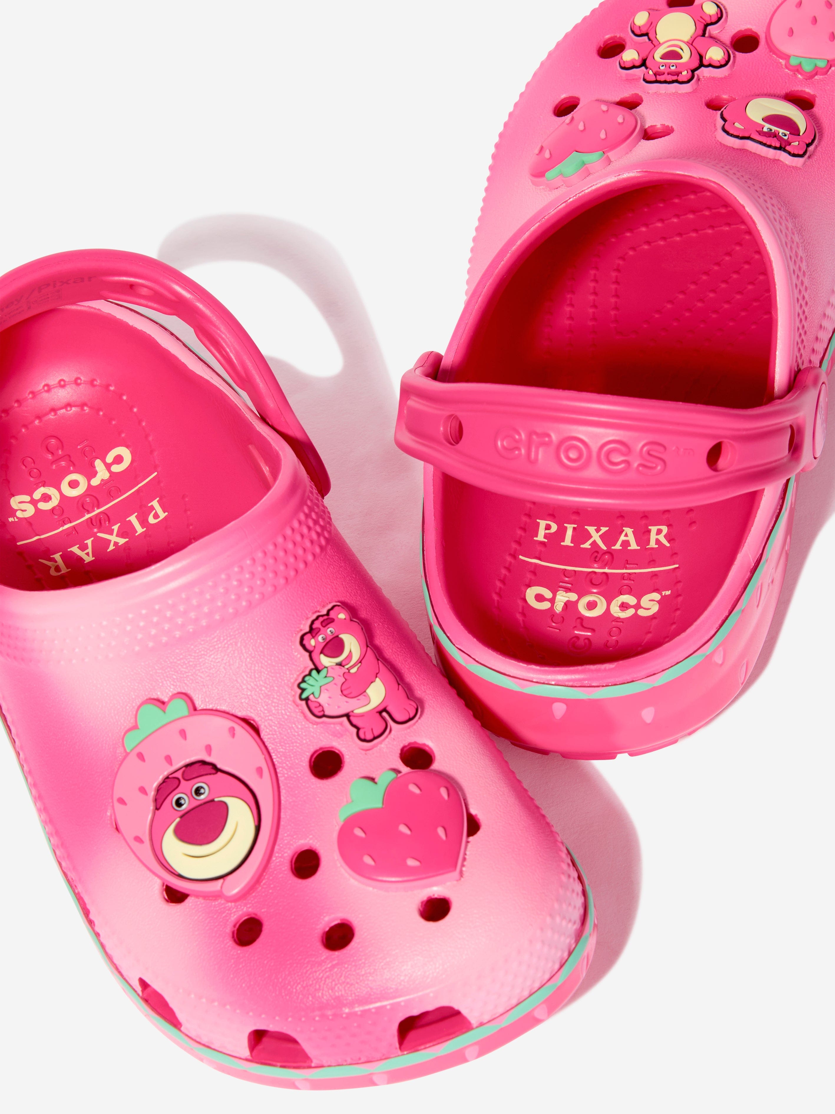 Crocs Girls Lotso Classic Clog in Pink